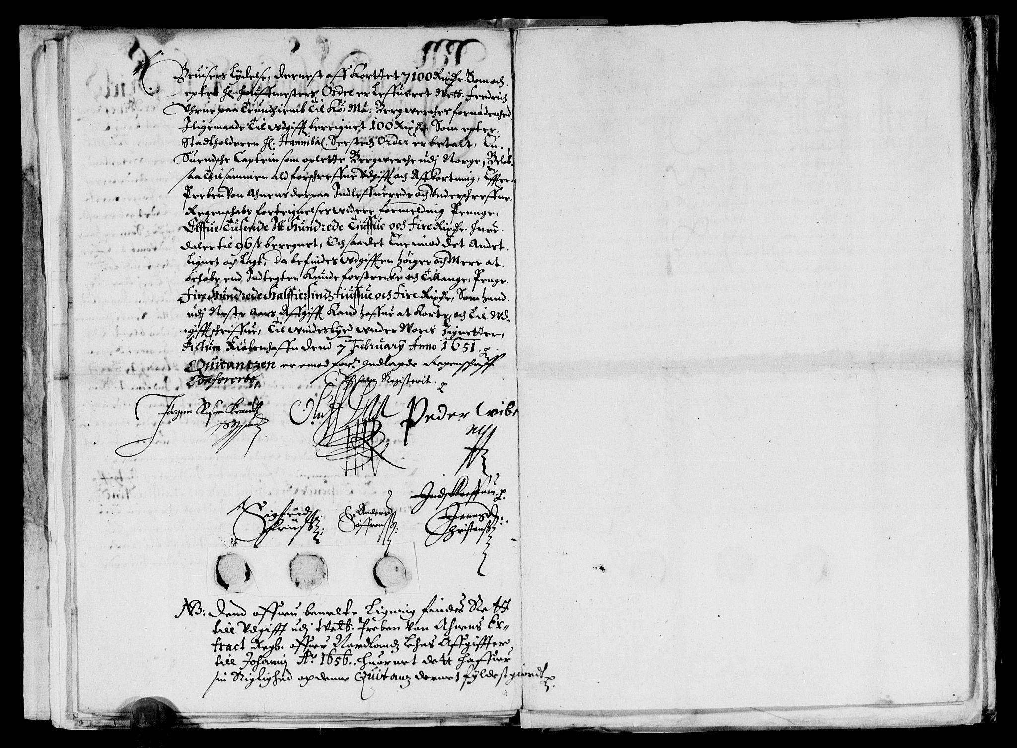 Rentekammeret inntil 1814, Reviderte regnskaper, Lensregnskaper, AV/RA-EA-5023/R/Rb/Rbz/L0038: Nordlandenes len, 1646-1661