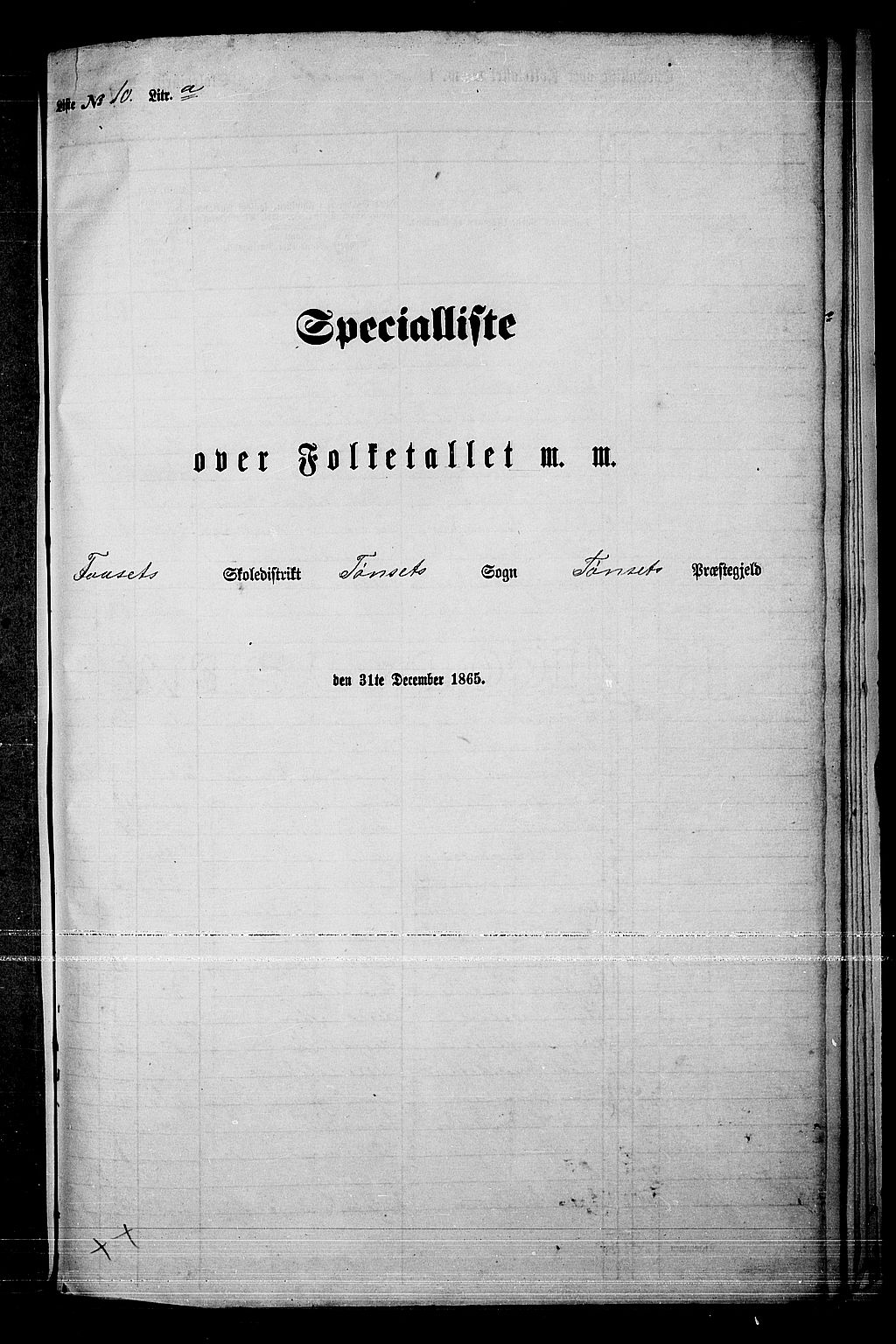 RA, 1865 census for Tynset, 1865, p. 115