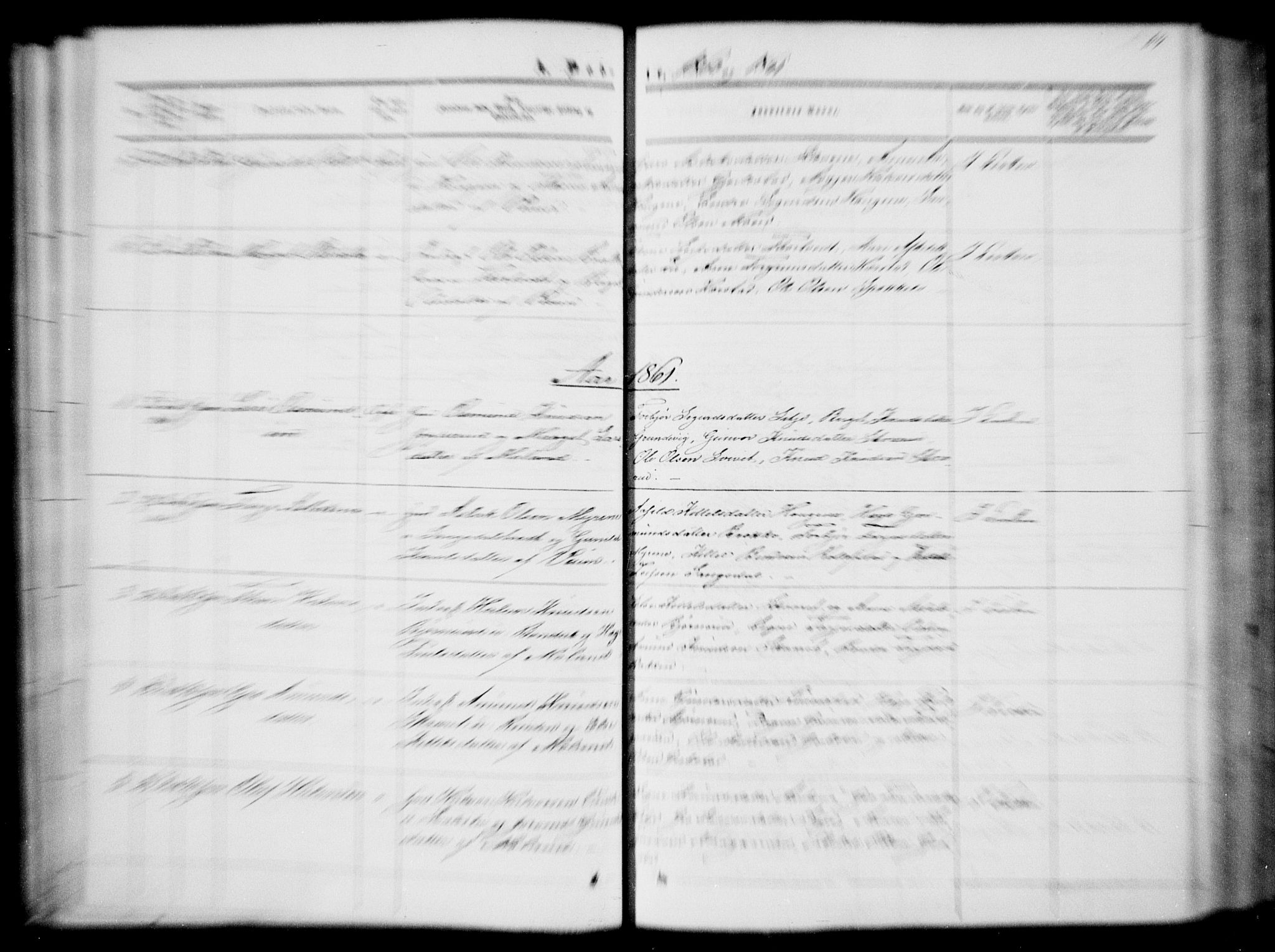 Fyresdal kirkebøker, SAKO/A-263/F/Fa/L0005: Parish register (official) no. I 5, 1855-1871, p. 54