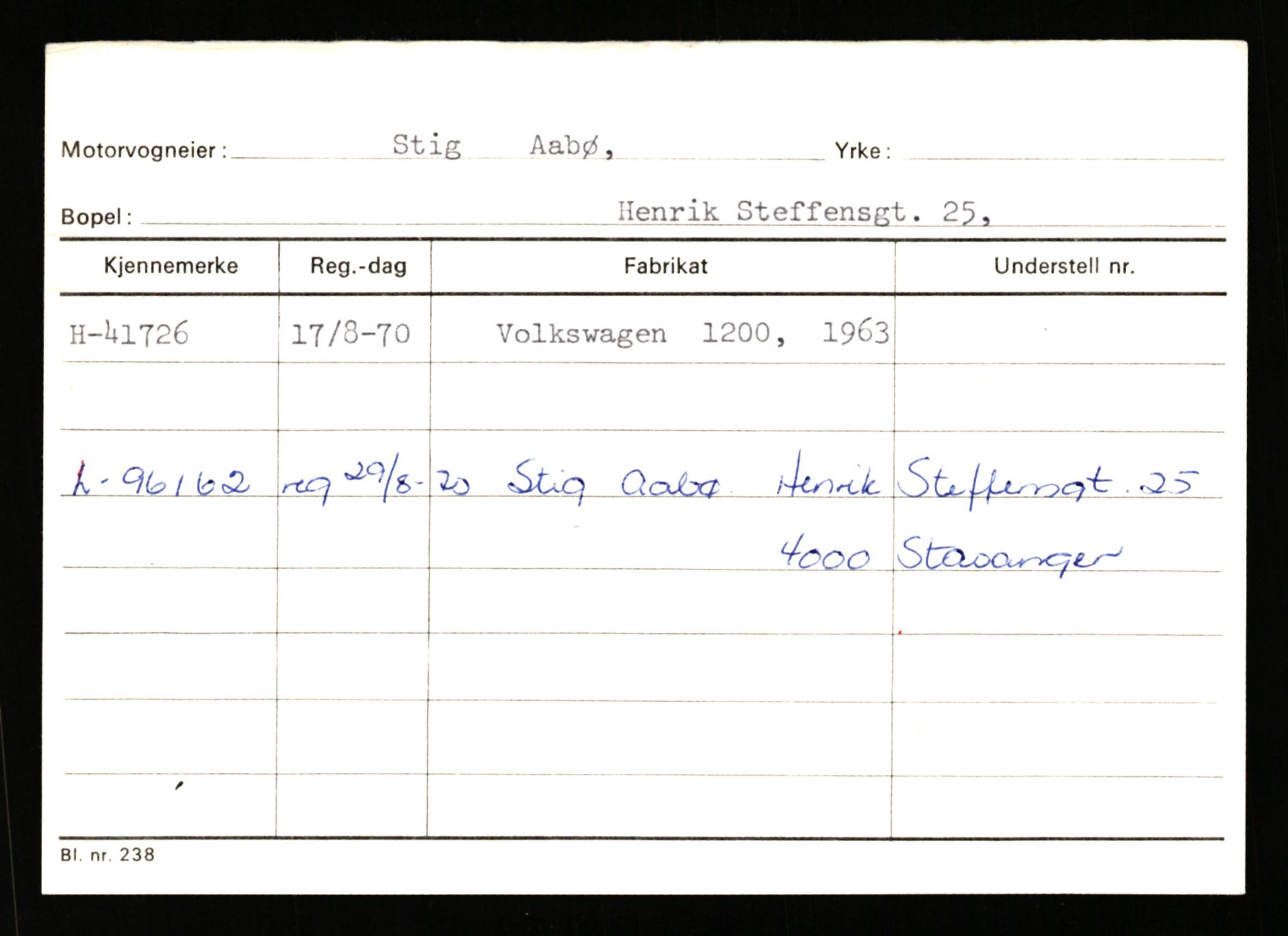 Stavanger trafikkstasjon, AV/SAST-A-101942/0/G/L0006: Registreringsnummer: 34250 - 49007, 1930-1971, p. 2005