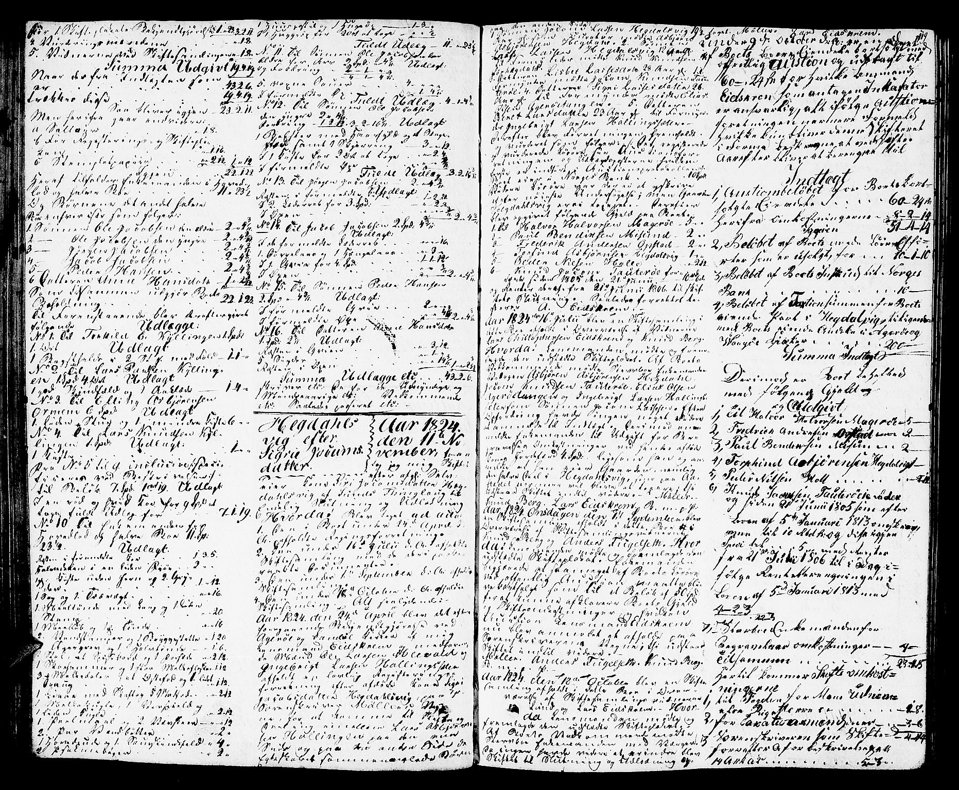 Romsdal sorenskriveri, AV/SAT-A-4149/1/3/3A/L0016: Skifteutlodnings Protokoll 2, 1823-1831, p. 119