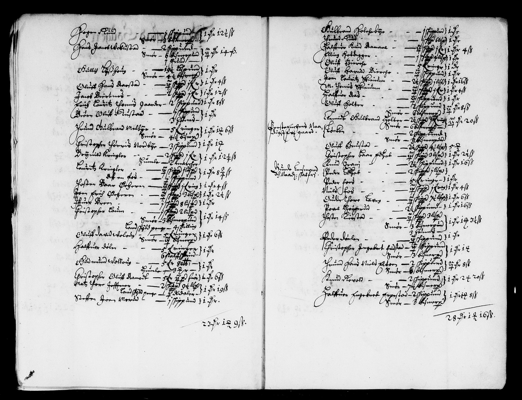 Rentekammeret inntil 1814, Reviderte regnskaper, Stiftamtstueregnskaper, Landkommissariatet på Akershus og Akershus stiftamt, AV/RA-EA-5869/R/Rb/L0051: Akershus stiftamt, 1668