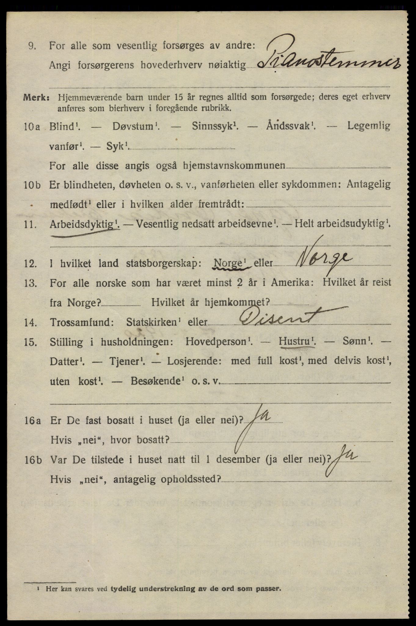 SAO, 1920 census for Fredrikstad, 1920, p. 39224