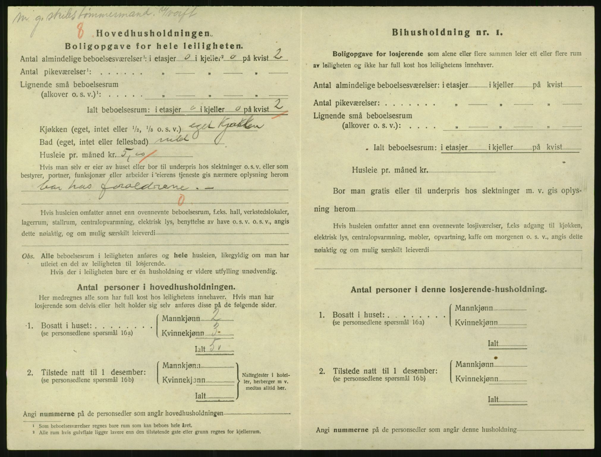 SAK, 1920 census for Risør, 1920, p. 1888