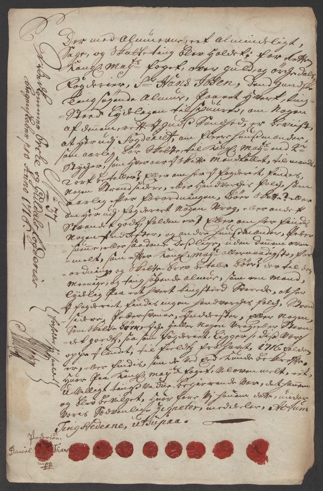 Rentekammeret inntil 1814, Reviderte regnskaper, Fogderegnskap, RA/EA-4092/R60/L3968: Fogderegnskap Orkdal og Gauldal, 1716, p. 25