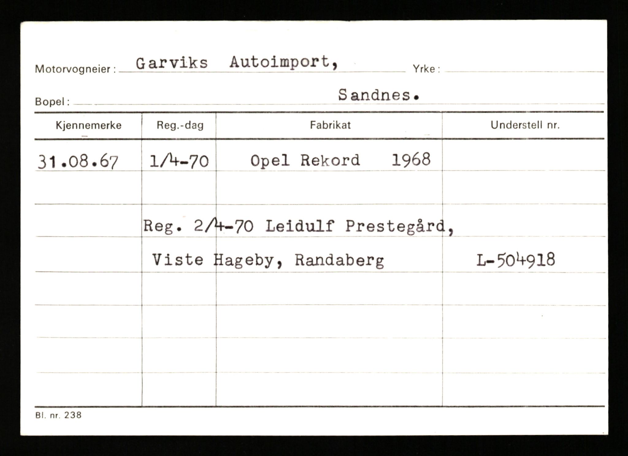 Stavanger trafikkstasjon, AV/SAST-A-101942/0/G/L0011: Registreringsnummer: 240000 - 363477, 1930-1971, p. 1693