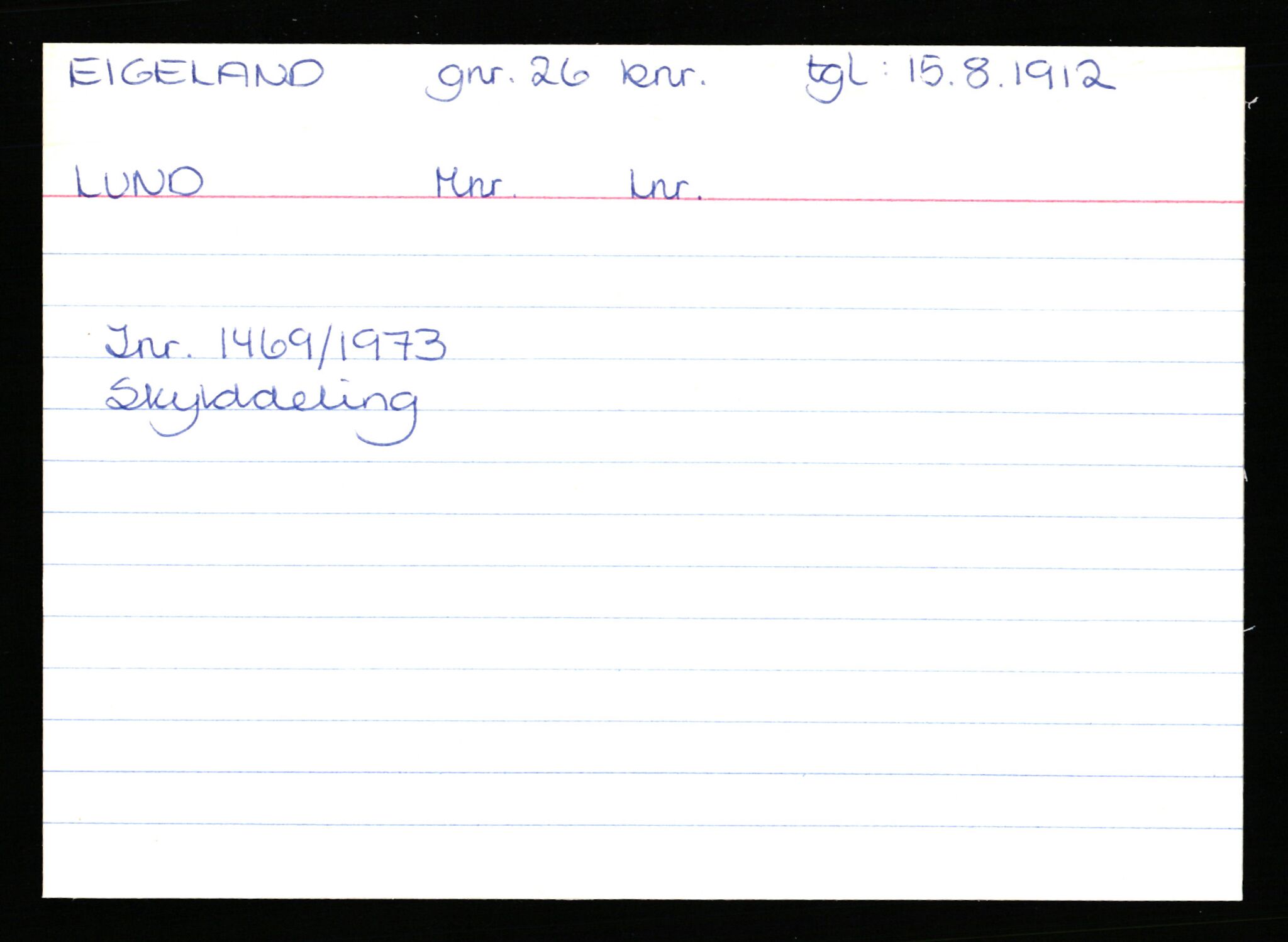 Statsarkivet i Stavanger, AV/SAST-A-101971/03/Y/Yk/L0008: Registerkort sortert etter gårdsnavn: Eig - Erlien, 1750-1930, p. 186