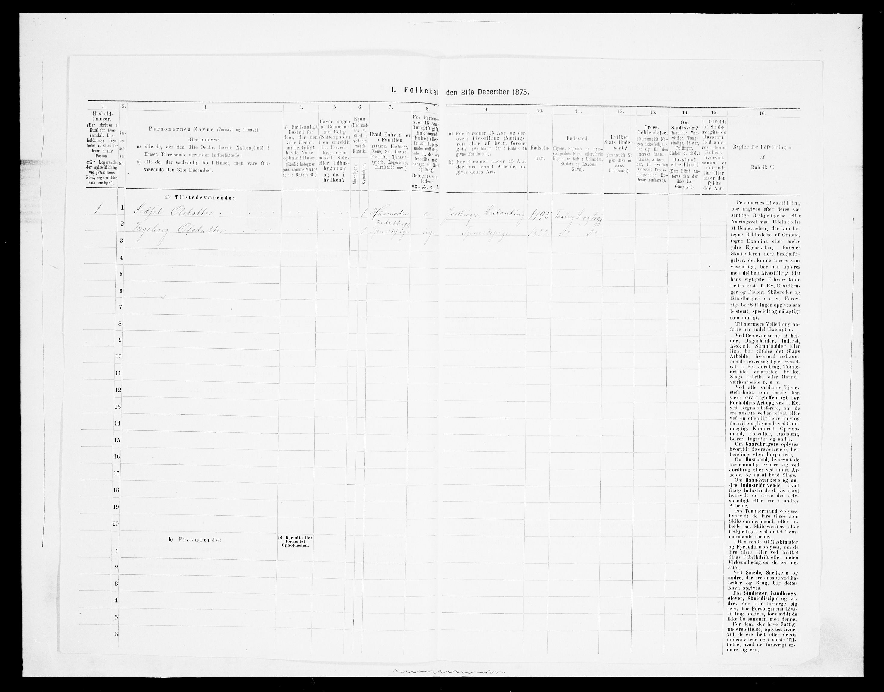 SAH, 1875 census for 0524L Fåberg/Fåberg og Lillehammer, 1875, p. 971