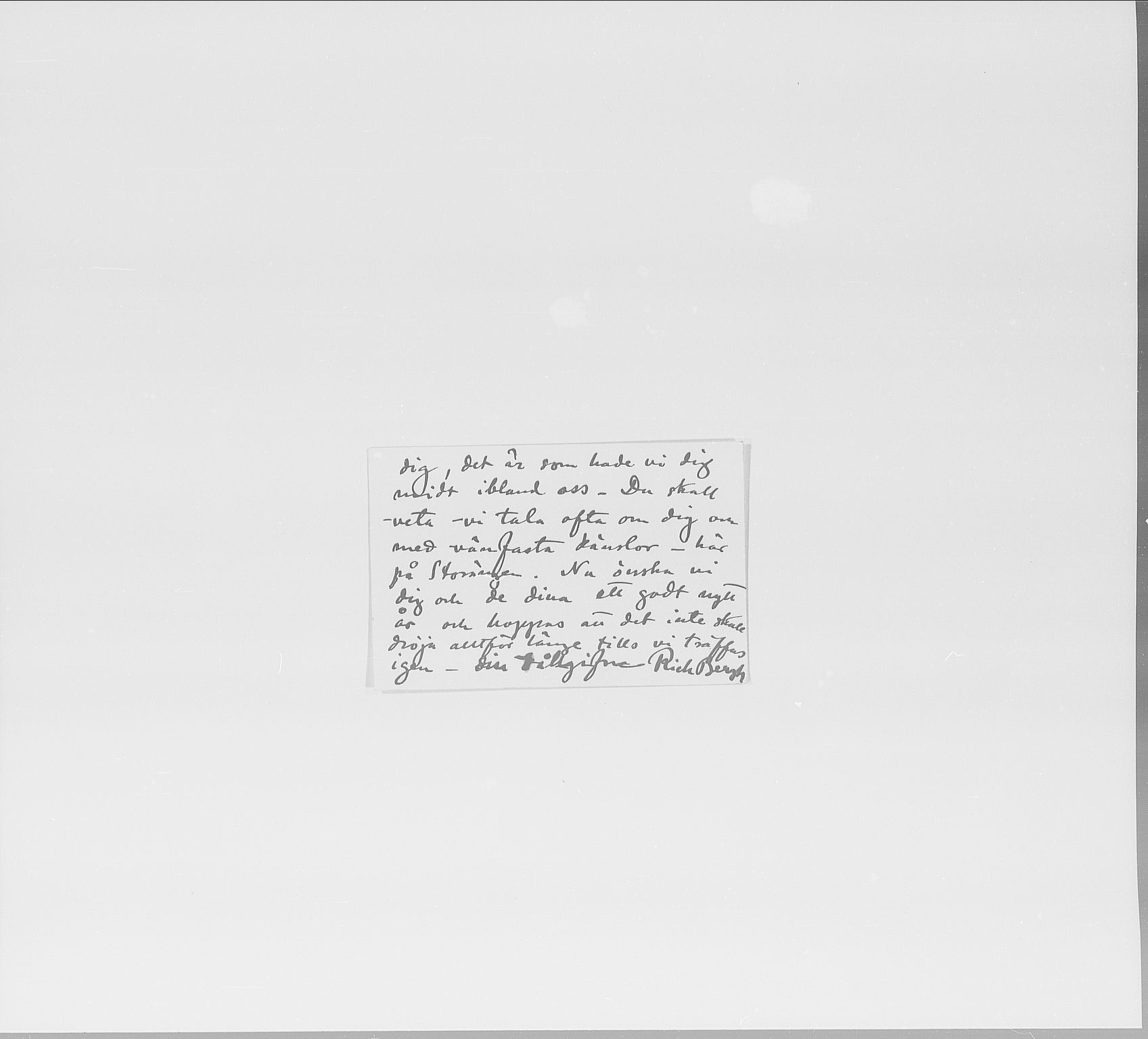 Skredsvig, Christian, AV/RA-PA-0353/E/L0001: Privatbrev fra enkeltpersoner, 1888-1961, p. 13