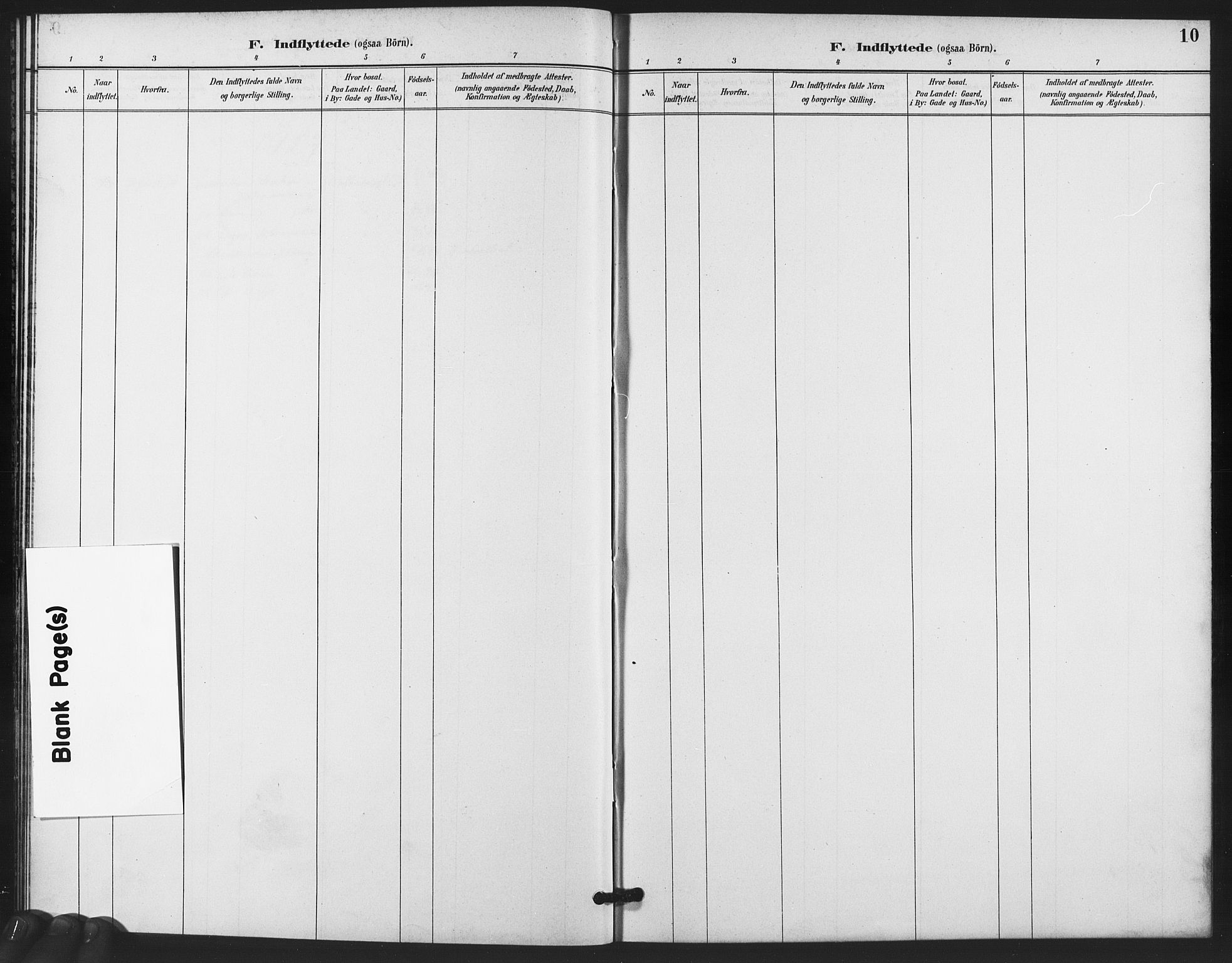 Trefoldighet prestekontor Kirkebøker, AV/SAO-A-10882/F/Fe/L0002: Parish register (official) no. V 2, 1888-1919, p. 10