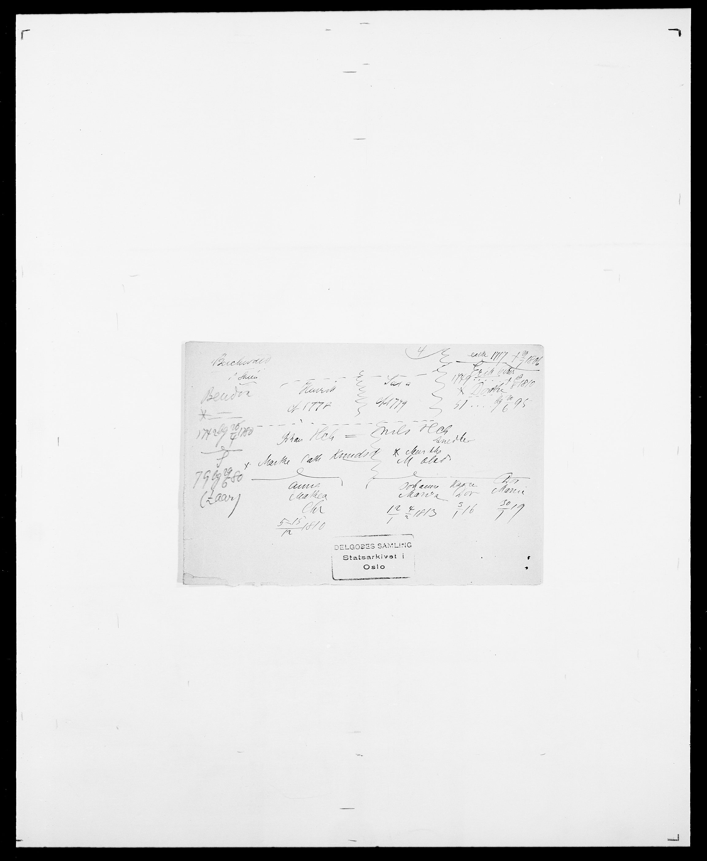 Delgobe, Charles Antoine - samling, AV/SAO-PAO-0038/D/Da/L0007: Buaas - Caphengst, p. 116