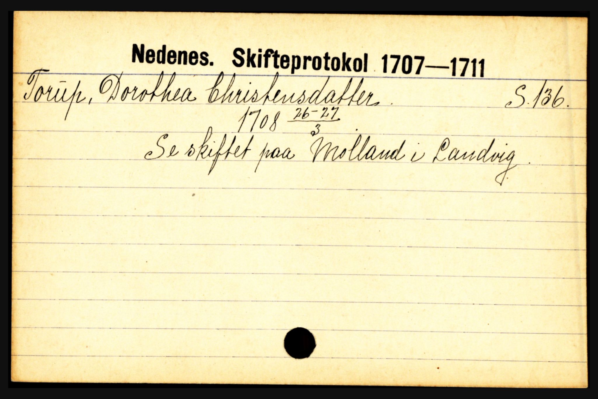 Nedenes sorenskriveri før 1824, AV/SAK-1221-0007/H, p. 30425