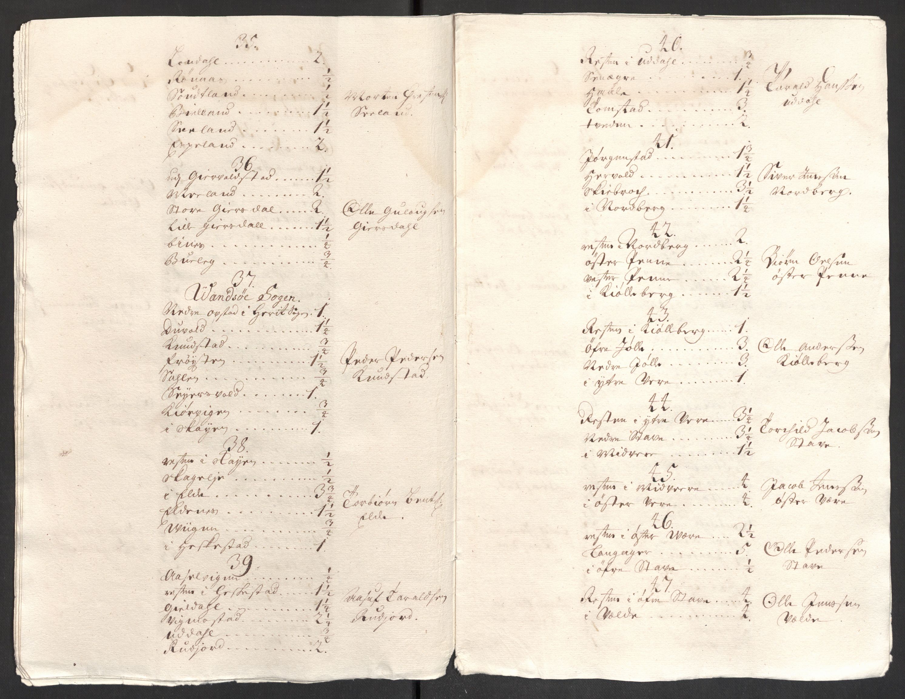 Rentekammeret inntil 1814, Reviderte regnskaper, Fogderegnskap, RA/EA-4092/R43/L2550: Fogderegnskap Lista og Mandal, 1703-1704, p. 415