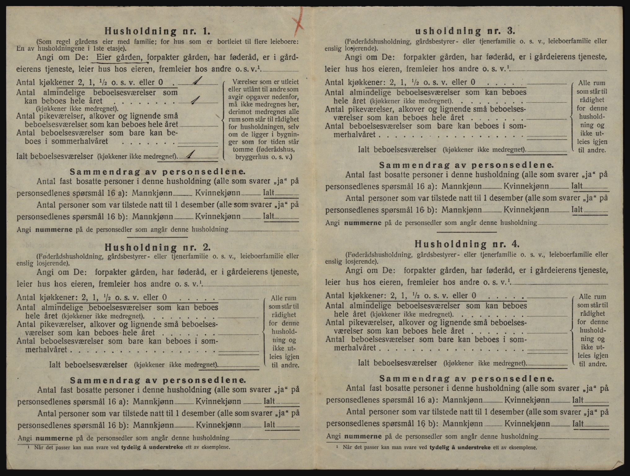 SATØ, 1920 census for Talvik, 1920, p. 41