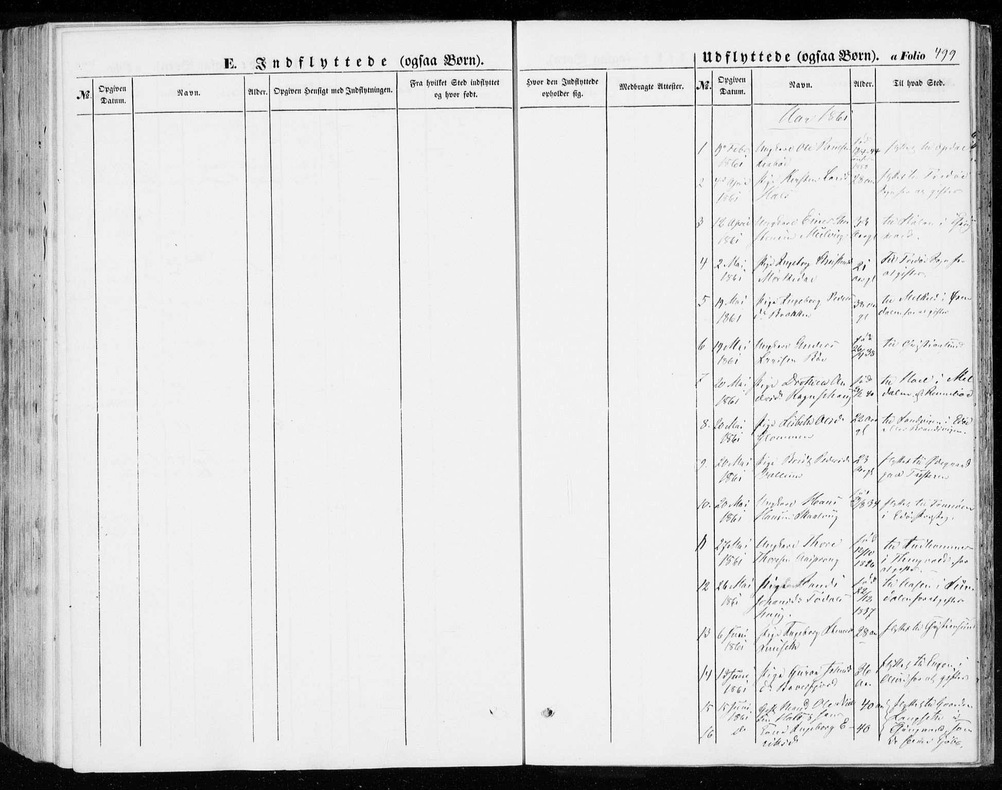 Ministerialprotokoller, klokkerbøker og fødselsregistre - Møre og Romsdal, SAT/A-1454/592/L1026: Parish register (official) no. 592A04, 1849-1867, p. 499