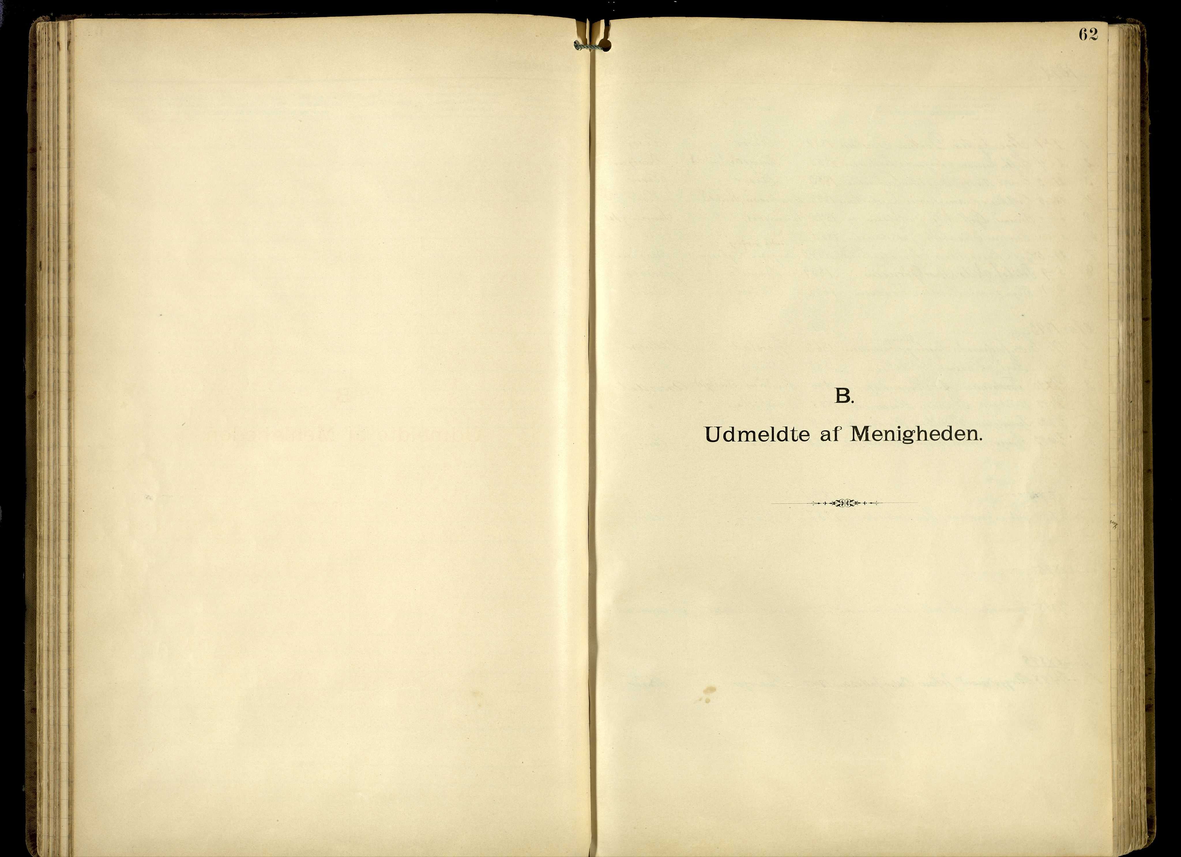 Den evangelisk-lutherske frimenighet, Risør, SAK/1292-0007/F/Fa/L0002: Dissenter register no. F 18, 1892-1954, p. 62
