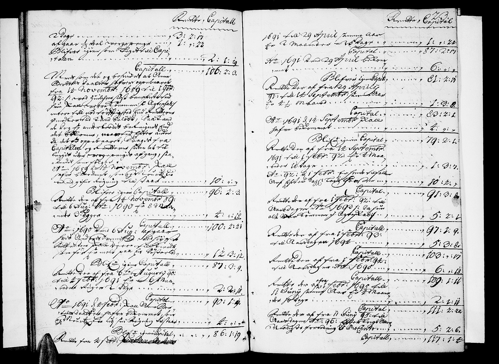 Christiania byfogd, AV/SAO-A-11543/F/Fb/L0025: Tingbok, 1697, p. 22b-23a