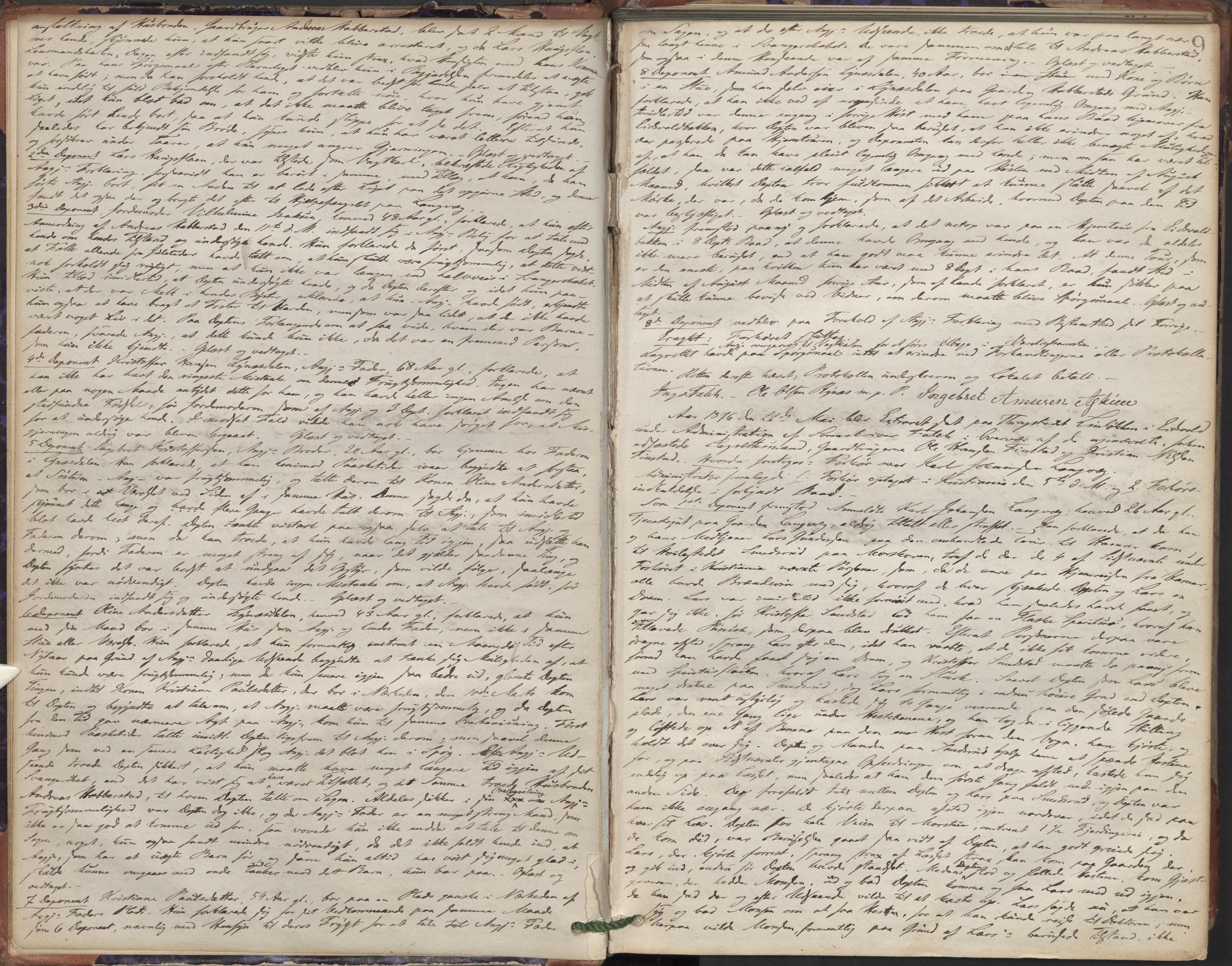 Eidsvoll tingrett, AV/SAO-A-10371/F/Fc/L0007: Ekstrarettsprotokoll, 1875-1885, p. 9