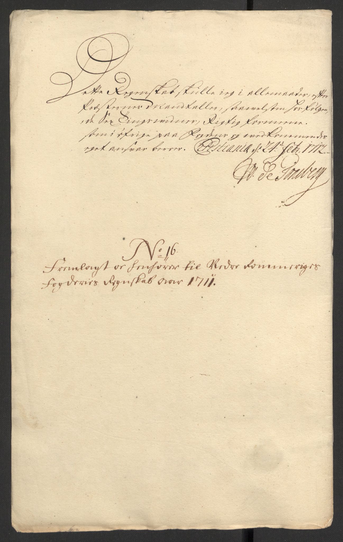 Rentekammeret inntil 1814, Reviderte regnskaper, Fogderegnskap, AV/RA-EA-4092/R11/L0592: Fogderegnskap Nedre Romerike, 1710-1711, p. 388