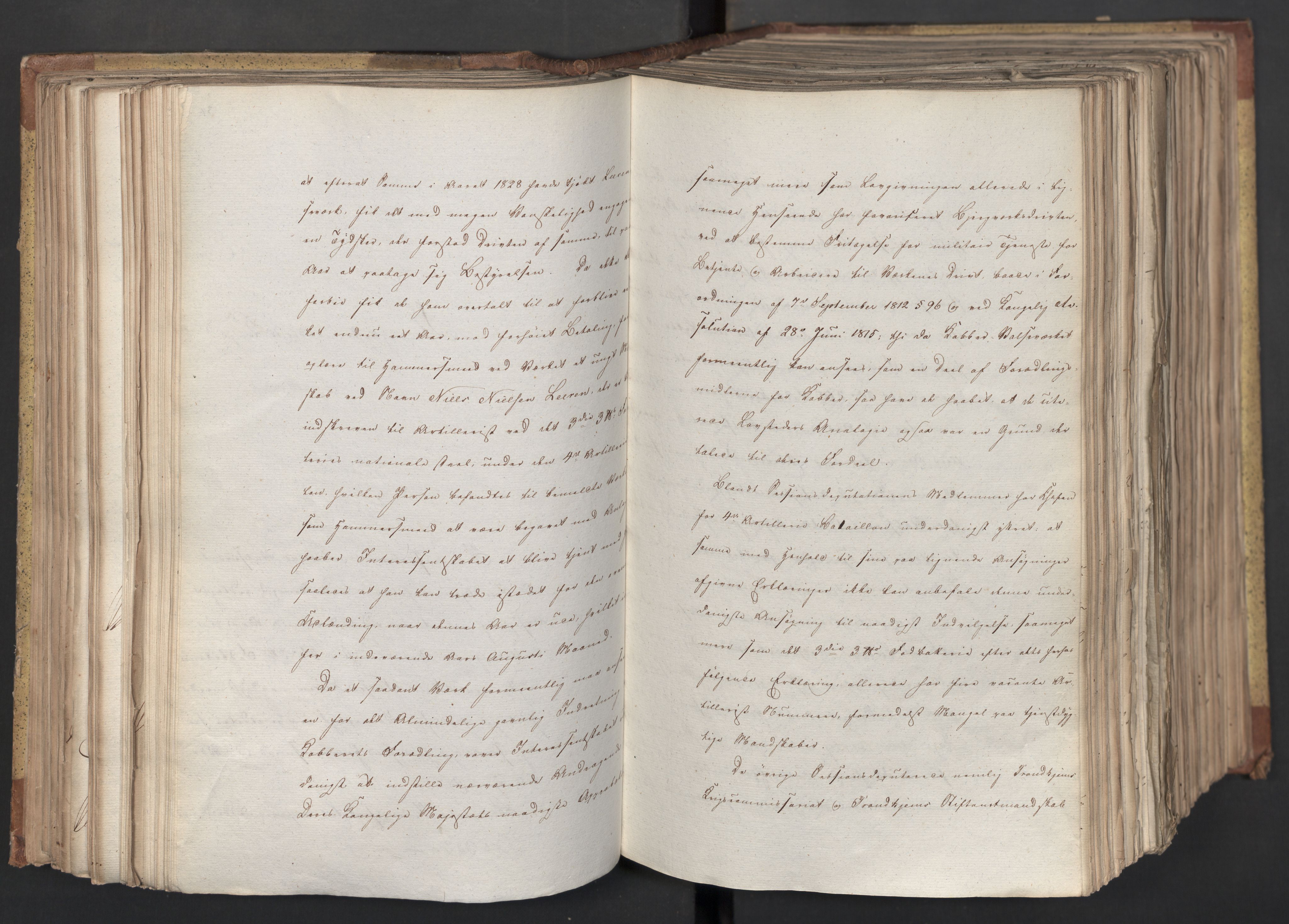 Statsrådsavdelingen i Stockholm, AV/RA-S-1003/D/Da/L0066: Regjeringsinnstillinger nr. 240-449, 1830, p. 217