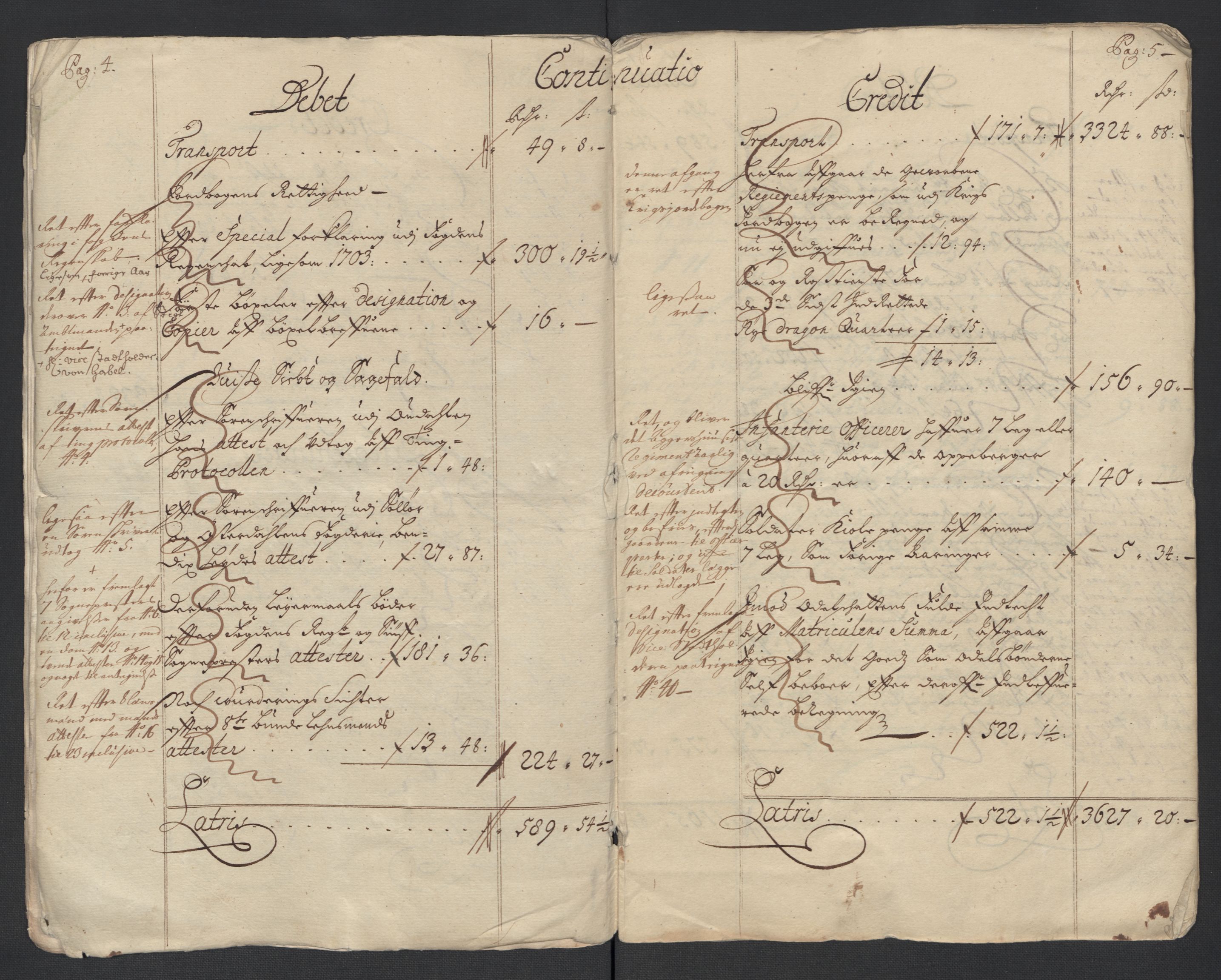 Rentekammeret inntil 1814, Reviderte regnskaper, Fogderegnskap, AV/RA-EA-4092/R13/L0842: Fogderegnskap Solør, Odal og Østerdal, 1704, p. 14