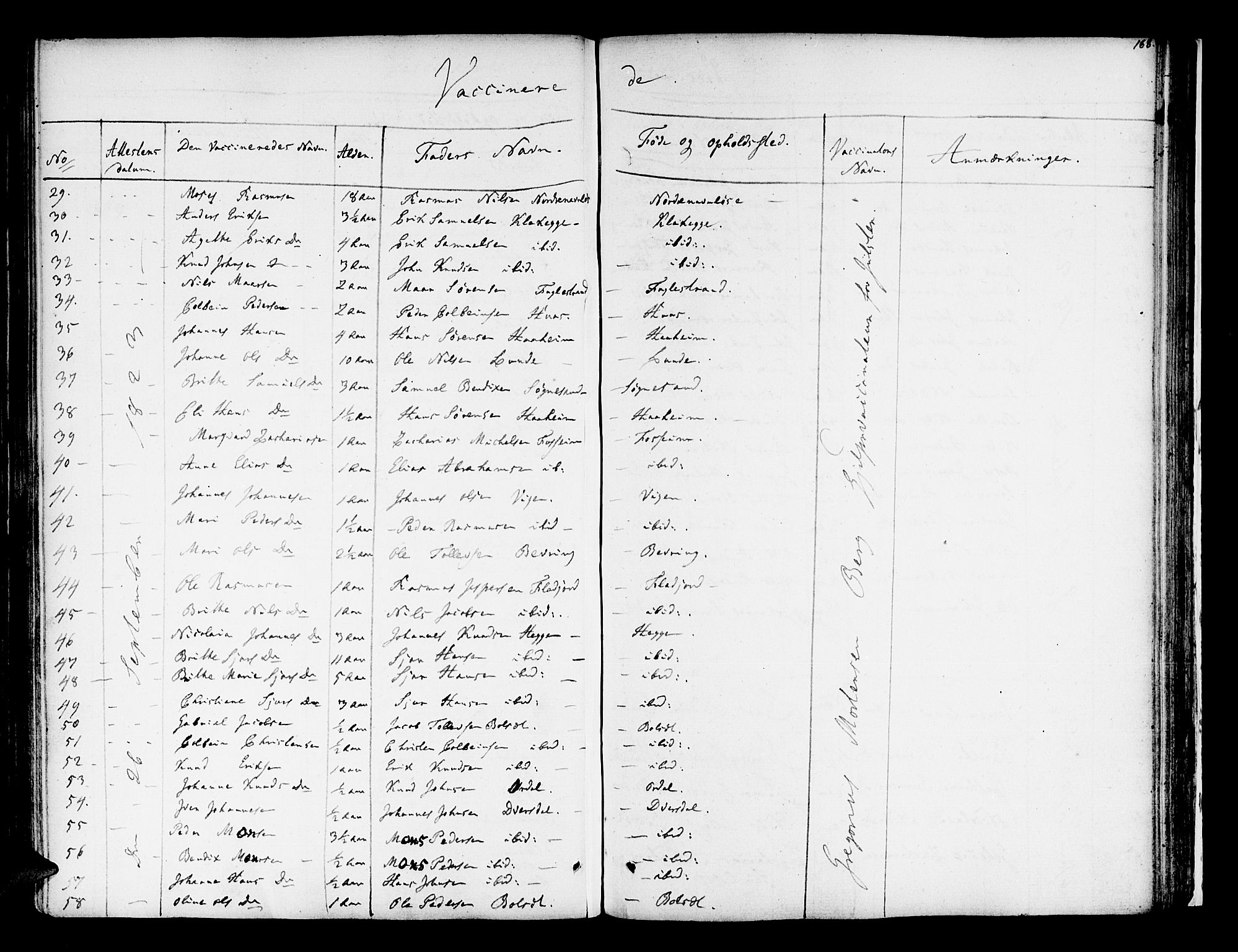 Jølster sokneprestembete, AV/SAB-A-80701/H/Haa/Haaa/L0008: Parish register (official) no. A 8, 1821-1833, p. 168