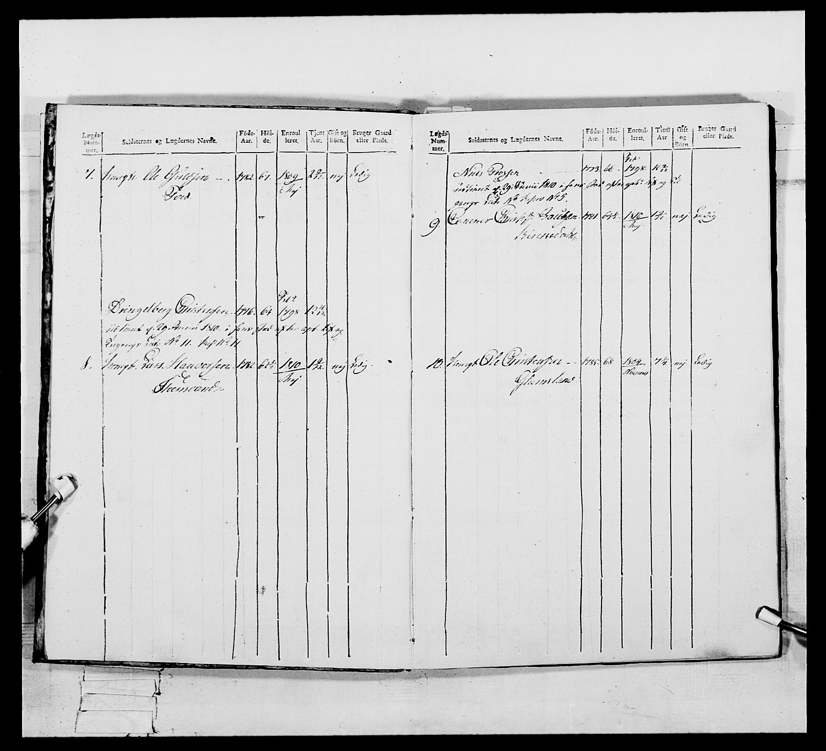 Generalitets- og kommissariatskollegiet, Det kongelige norske kommissariatskollegium, AV/RA-EA-5420/E/Eh/L0112: Vesterlenske nasjonale infanteriregiment, 1812, p. 64