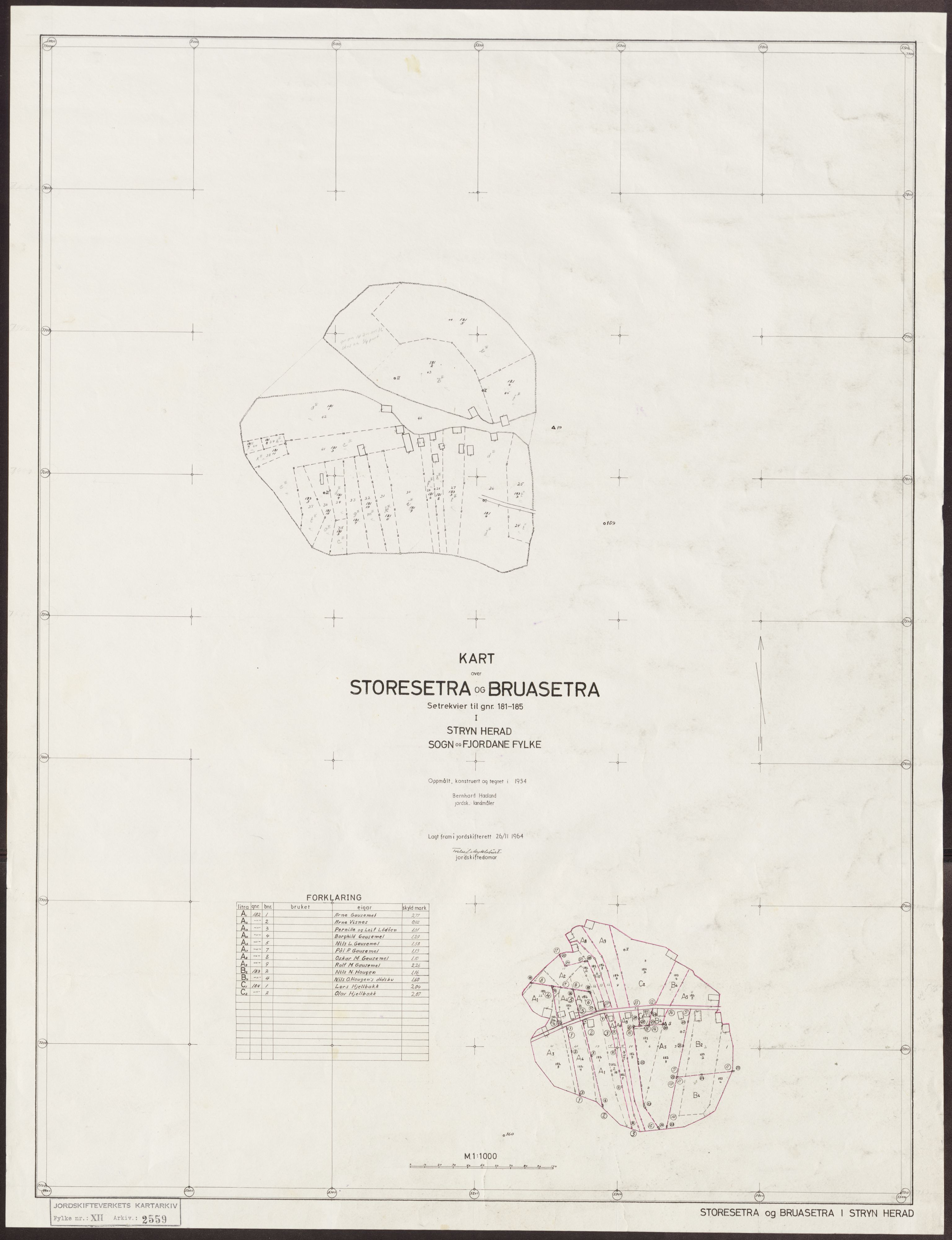 Jordskifteverkets kartarkiv, RA/S-3929/T, 1859-1988, p. 3147