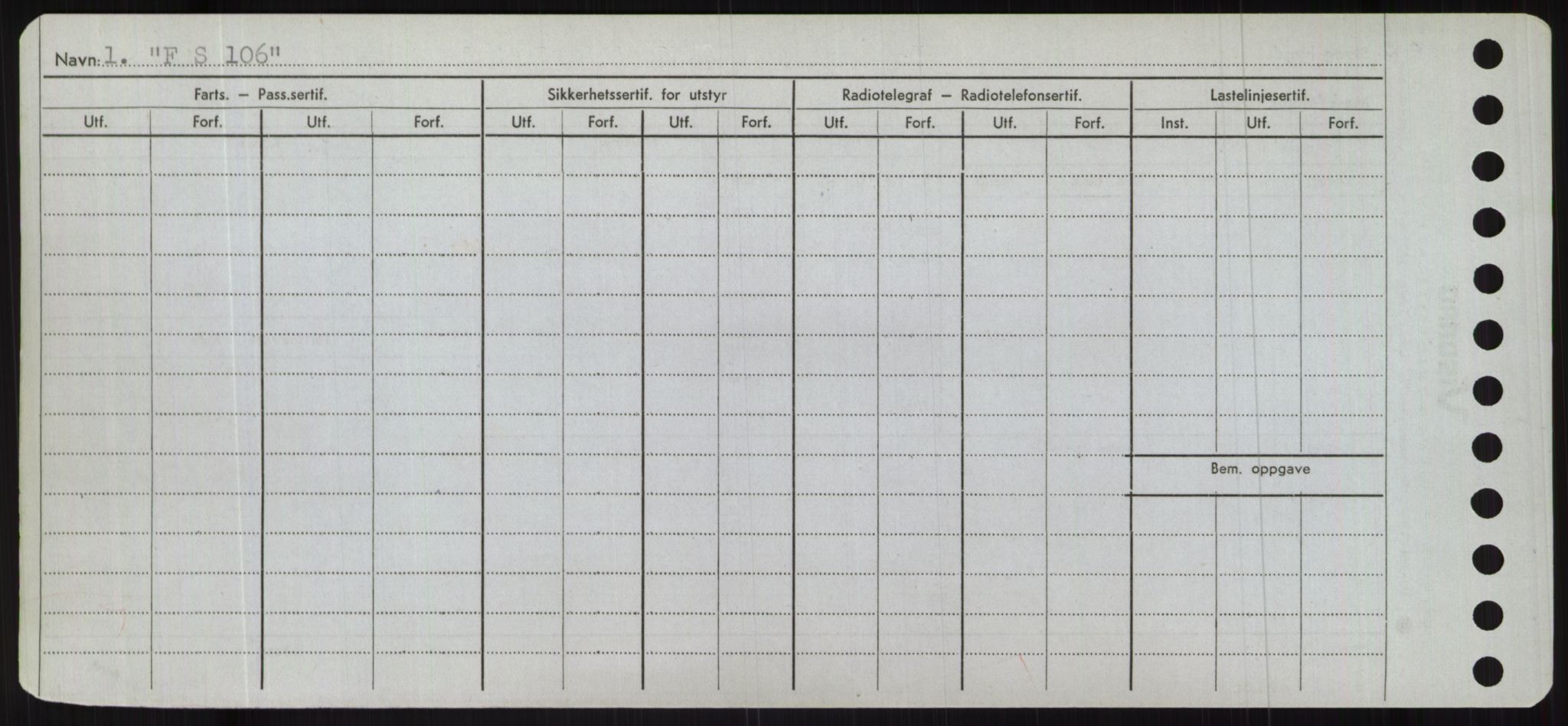 Sjøfartsdirektoratet med forløpere, Skipsmålingen, AV/RA-S-1627/H/Hc/L0001: Lektere, A-Y, p. 142