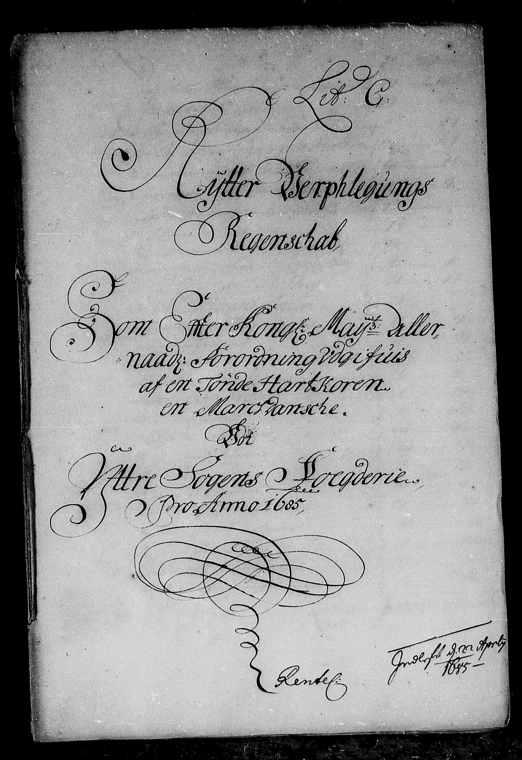 Rentekammeret inntil 1814, Reviderte regnskaper, Stiftamtstueregnskaper, Bergen stiftamt, AV/RA-EA-6043/R/Rc/L0075: Bergen stiftamt, 1682-1684