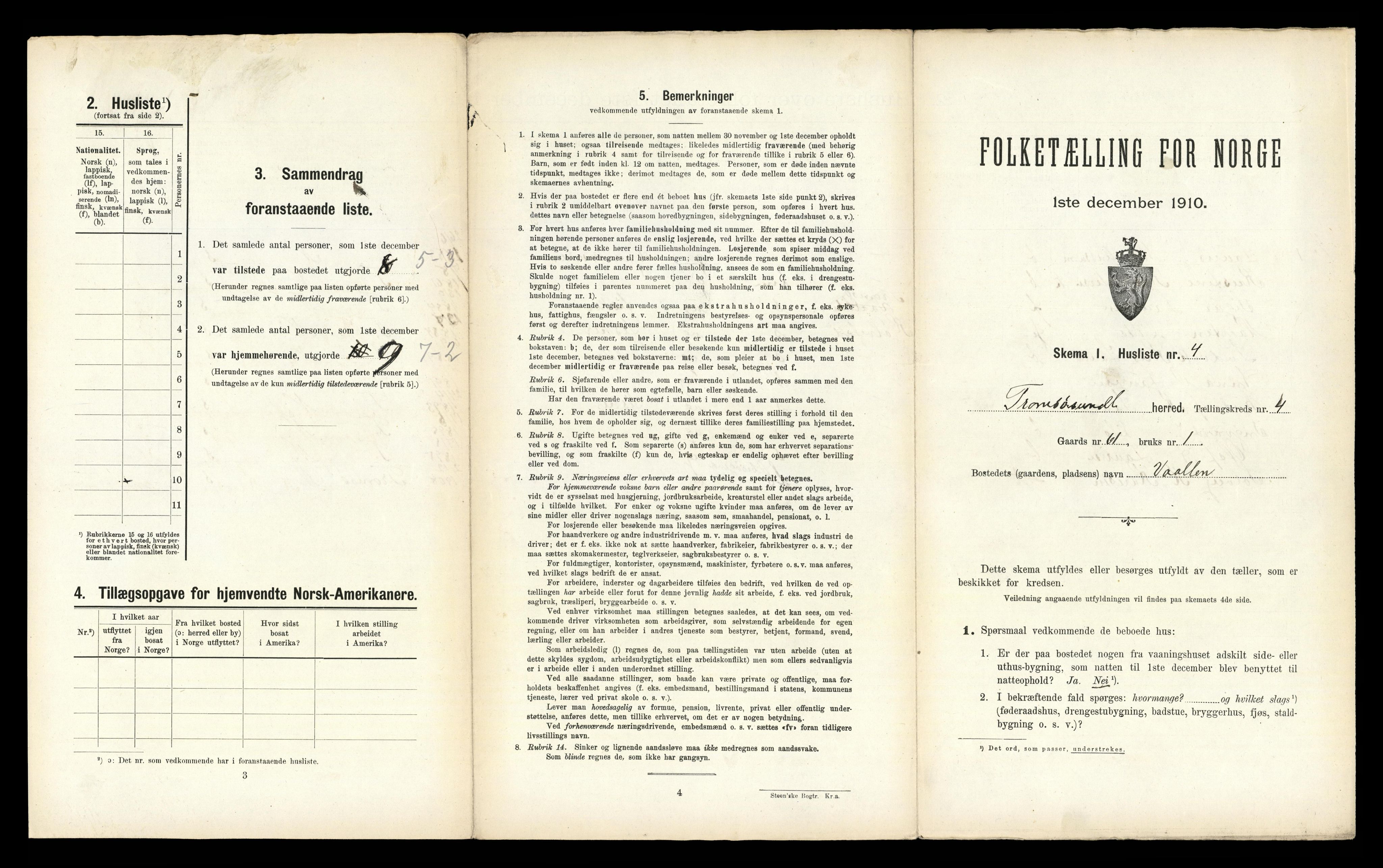 RA, 1910 census for Tromsøysund, 1910, p. 817