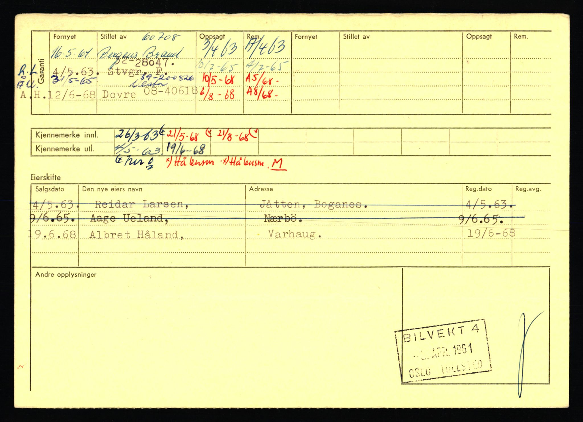 Stavanger trafikkstasjon, AV/SAST-A-101942/0/F/L0053: L-52900 - L-54199, 1930-1971, p. 2434