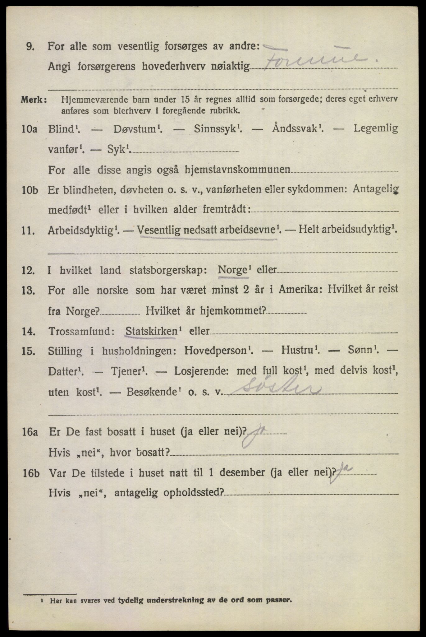 SAKO, 1920 census for Norderhov, 1920, p. 12225