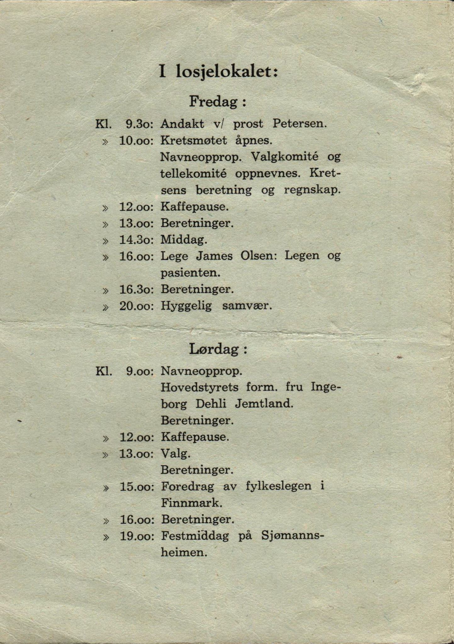 Øksfjord sanitetsforening , FMFB/A-1200/Aa/L0002: Møteprotokoll, 1964-1986, p. 4