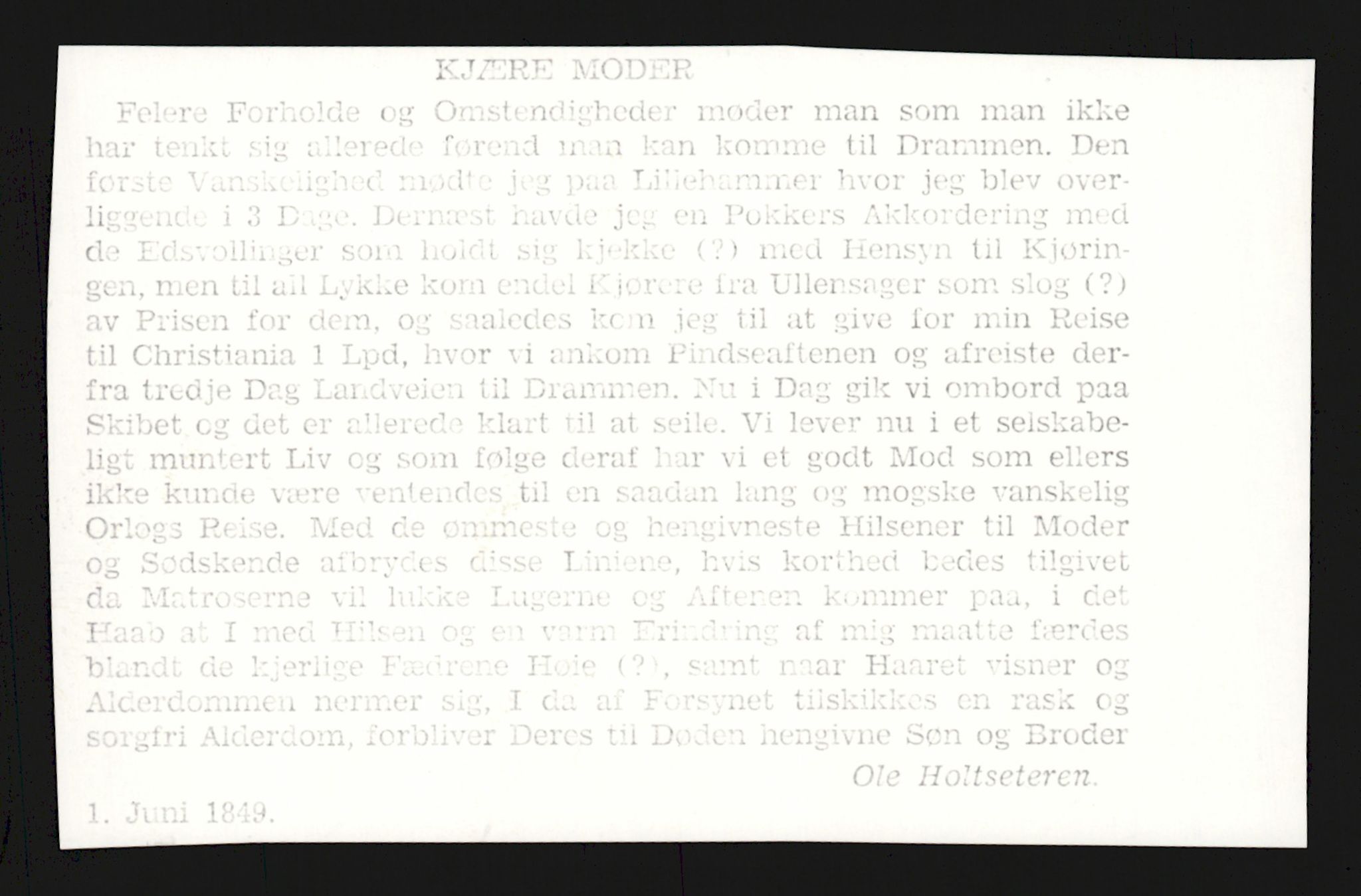 Samlinger til kildeutgivelse, Amerikabrevene, AV/RA-EA-4057/F/L0015: Innlån fra Oppland: Sæteren - Vigerust, 1838-1914, p. 25