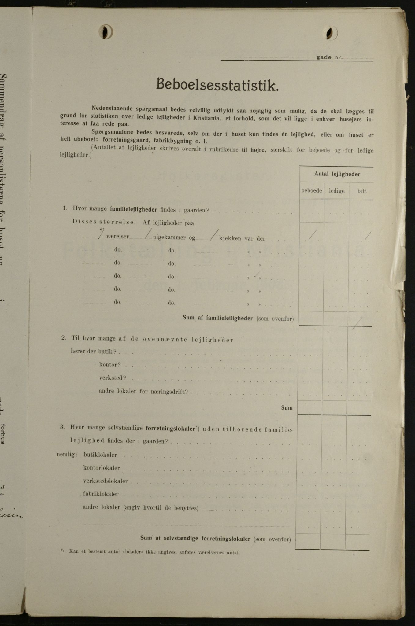 OBA, Municipal Census 1908 for Kristiania, 1908, p. 58790