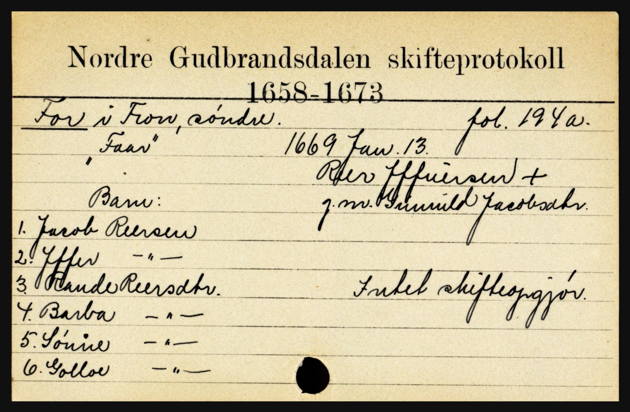 Sør-Gudbrandsdal tingrett, SAH/TING-004/J, 1658-1885, p. 2979