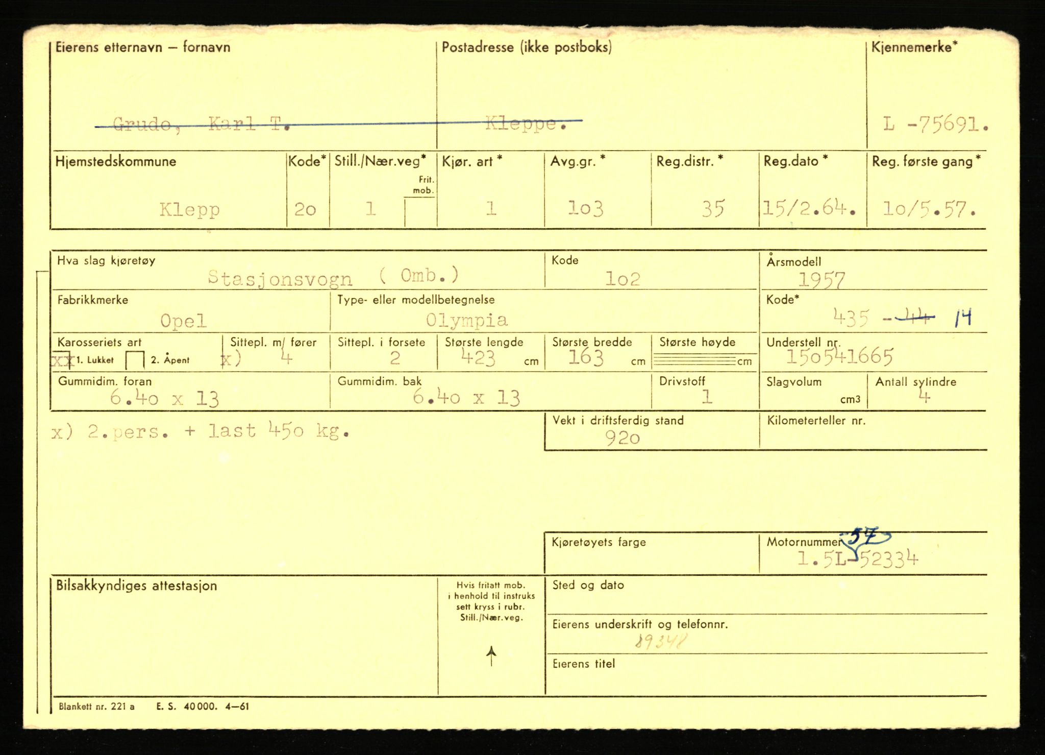 Stavanger trafikkstasjon, AV/SAST-A-101942/0/F/L0068: L-75000 - L-76799, 1930-1971, p. 893