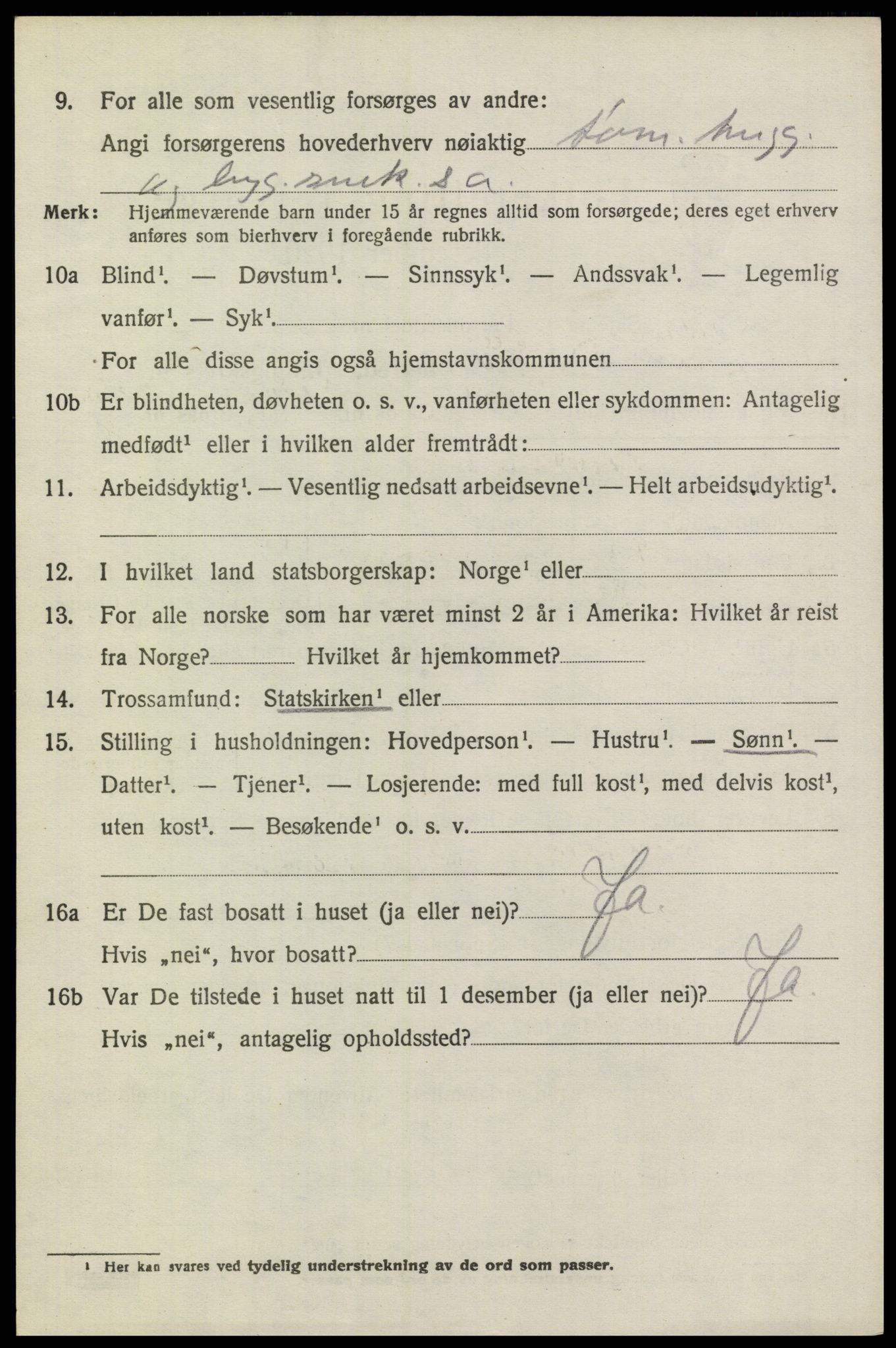 SAO, 1920 census for Høland, 1920, p. 8338