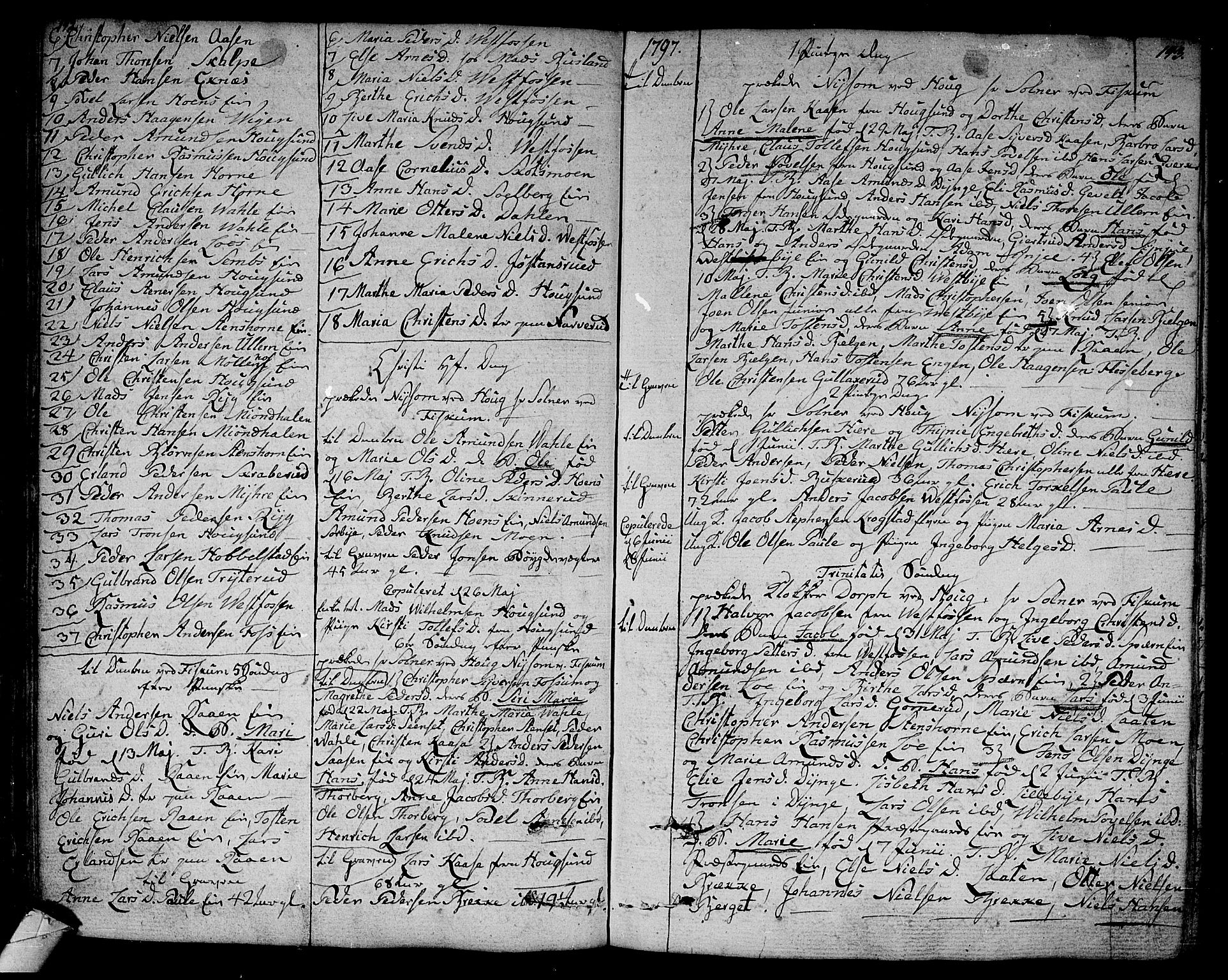 Eiker kirkebøker, AV/SAKO-A-4/F/Fa/L0009: Parish register (official) no. I 9, 1789-1806, p. 192-193