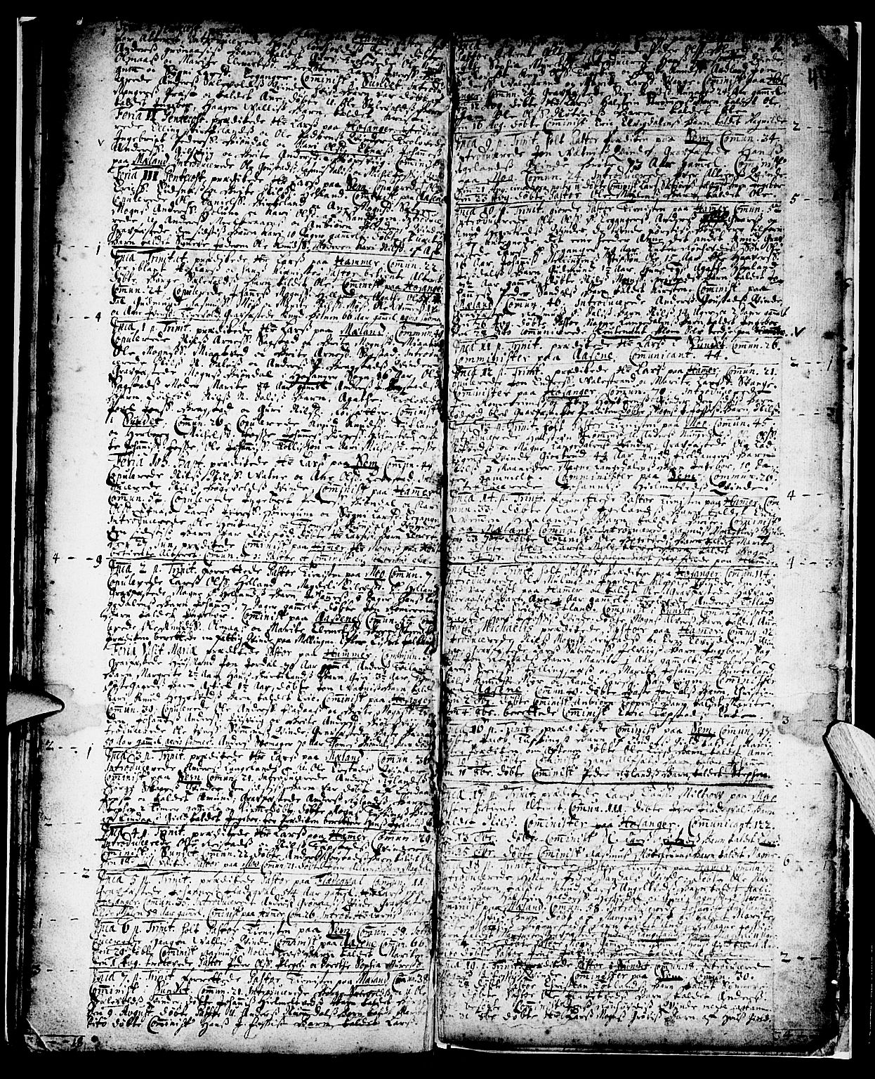 Hamre sokneprestembete, AV/SAB-A-75501/H/Ha/Haa/Haaa/L0001: Parish register (official) no. A 1, 1677-1691, p. 40