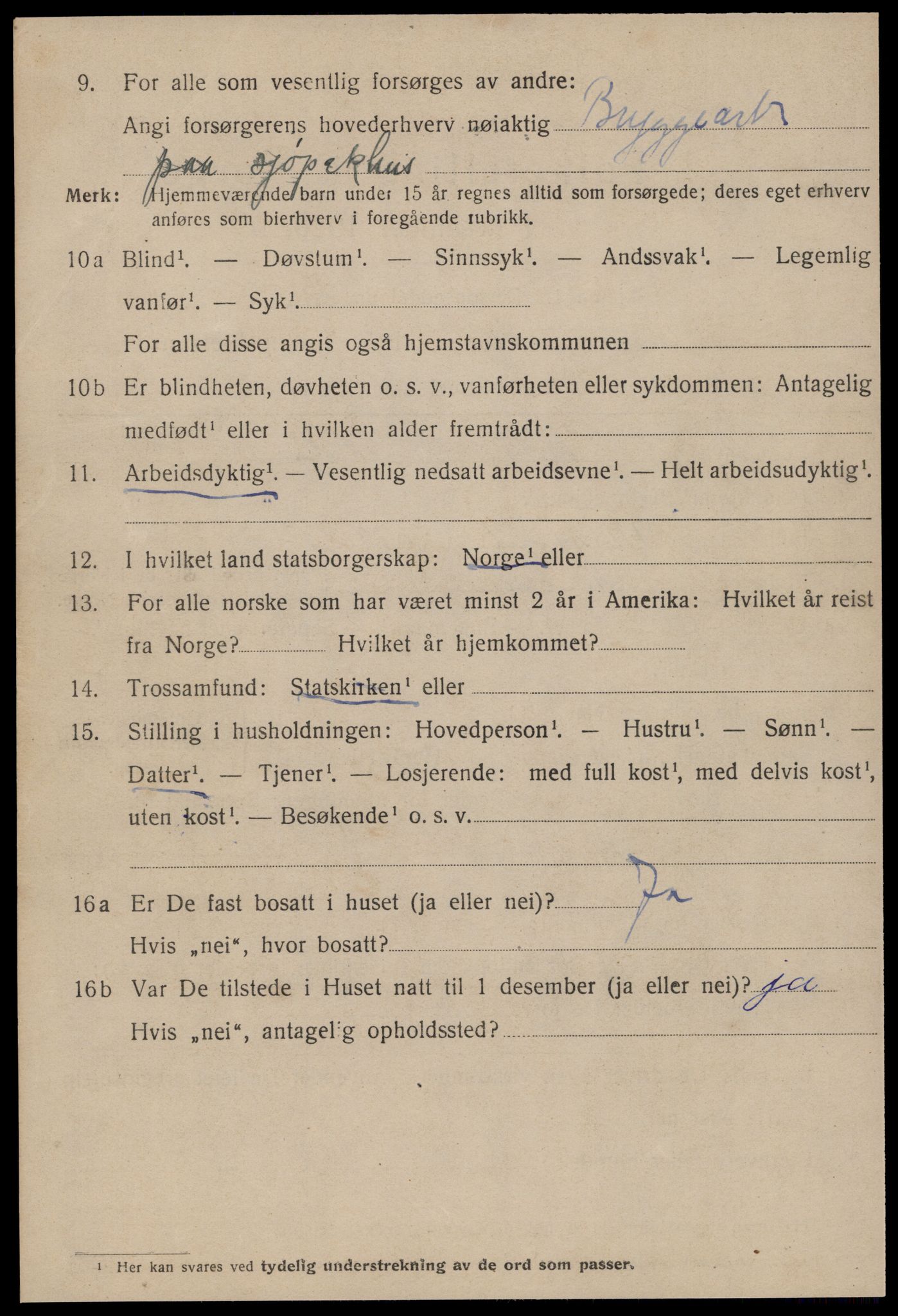 SAT, 1920 census for Ålesund, 1920, p. 39419