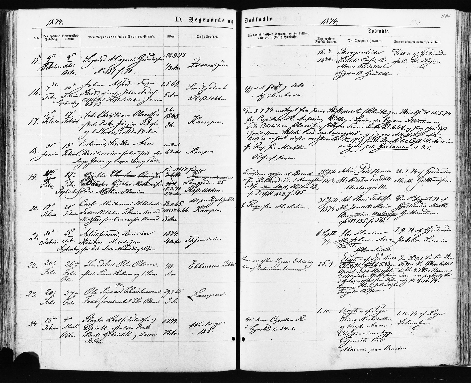 Østre Aker prestekontor Kirkebøker, AV/SAO-A-10840/F/Fa/L0003: Parish register (official) no. I 3, 1869-1875, p. 506