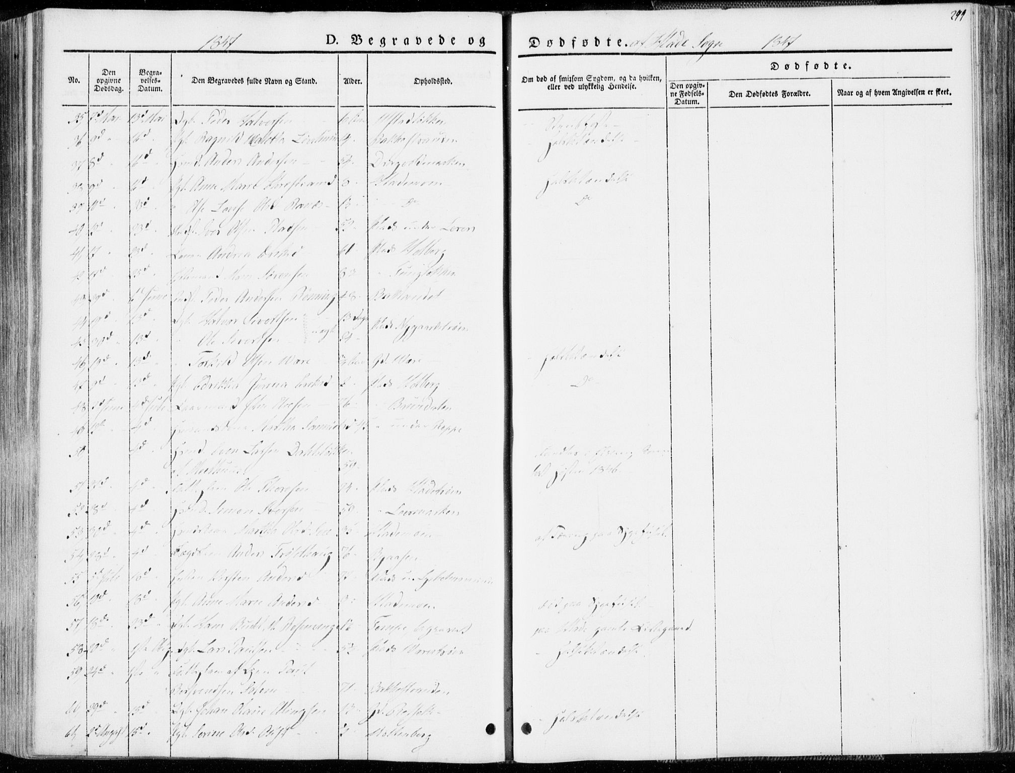 Ministerialprotokoller, klokkerbøker og fødselsregistre - Sør-Trøndelag, SAT/A-1456/606/L0290: Parish register (official) no. 606A05, 1841-1847, p. 299