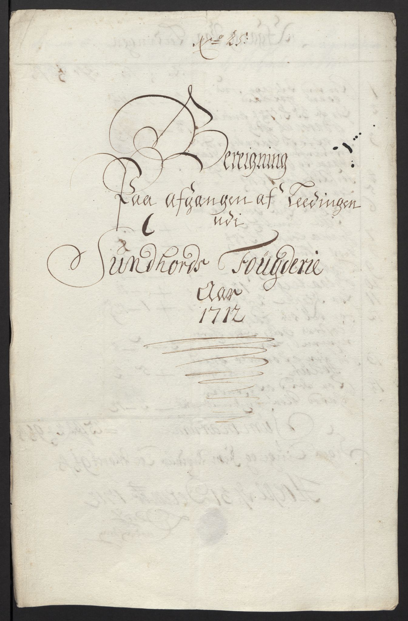 Rentekammeret inntil 1814, Reviderte regnskaper, Fogderegnskap, AV/RA-EA-4092/R48/L2988: Fogderegnskap Sunnhordland og Hardanger, 1712, p. 341