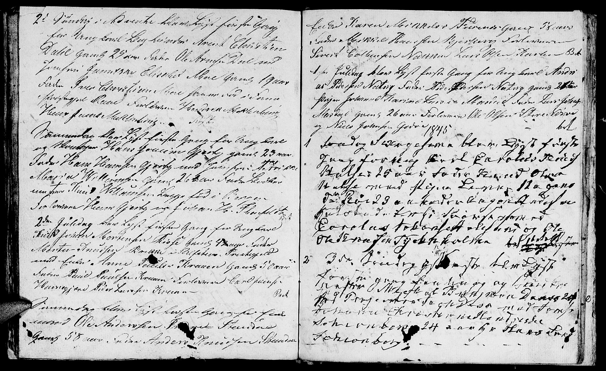 Ministerialprotokoller, klokkerbøker og fødselsregistre - Møre og Romsdal, AV/SAT-A-1454/528/L0424: Parish register (copy) no. 528C05, 1826-1847, p. 126