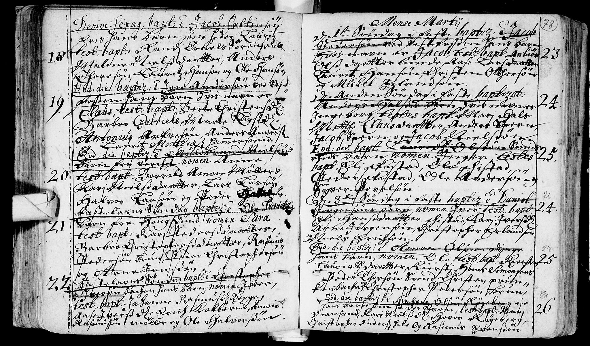 Eiker kirkebøker, AV/SAKO-A-4/F/Fa/L0002: Parish register (official) no. I 2, 1705-1724, p. 78