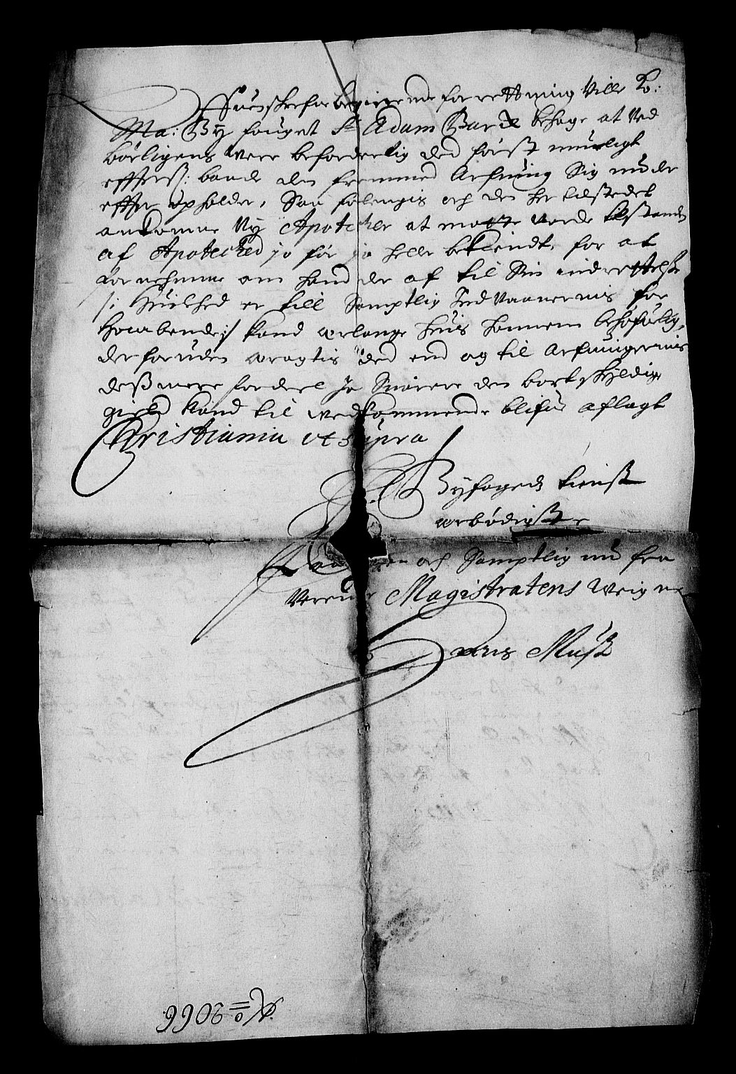 Stattholderembetet 1572-1771, RA/EA-2870/Af/L0002: Avskrifter av vedlegg til originale supplikker, nummerert i samsvar med supplikkbøkene, 1687-1689, p. 337