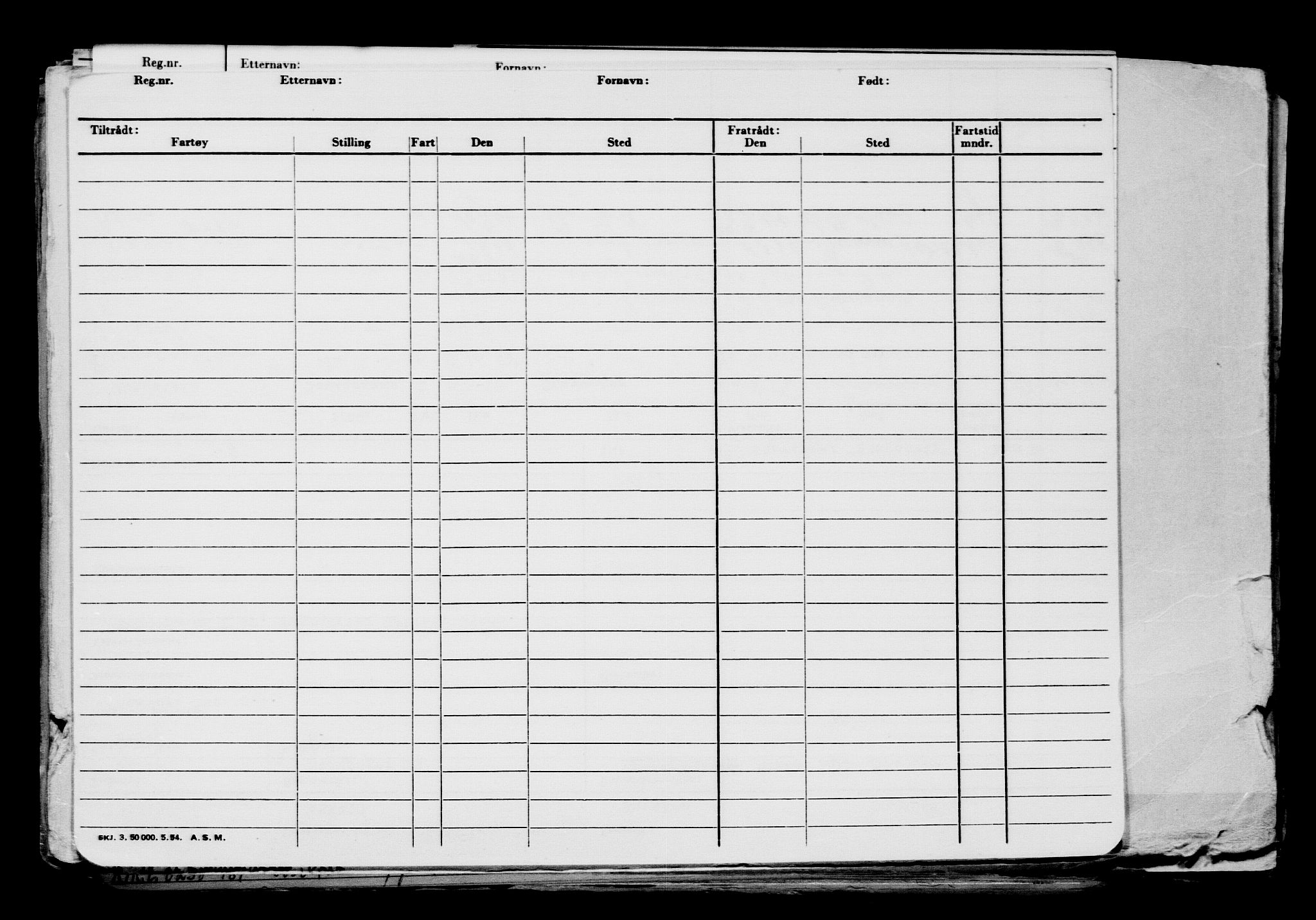 Direktoratet for sjømenn, RA/S-3545/G/Gb/L0146: Hovedkort, 1917, p. 363