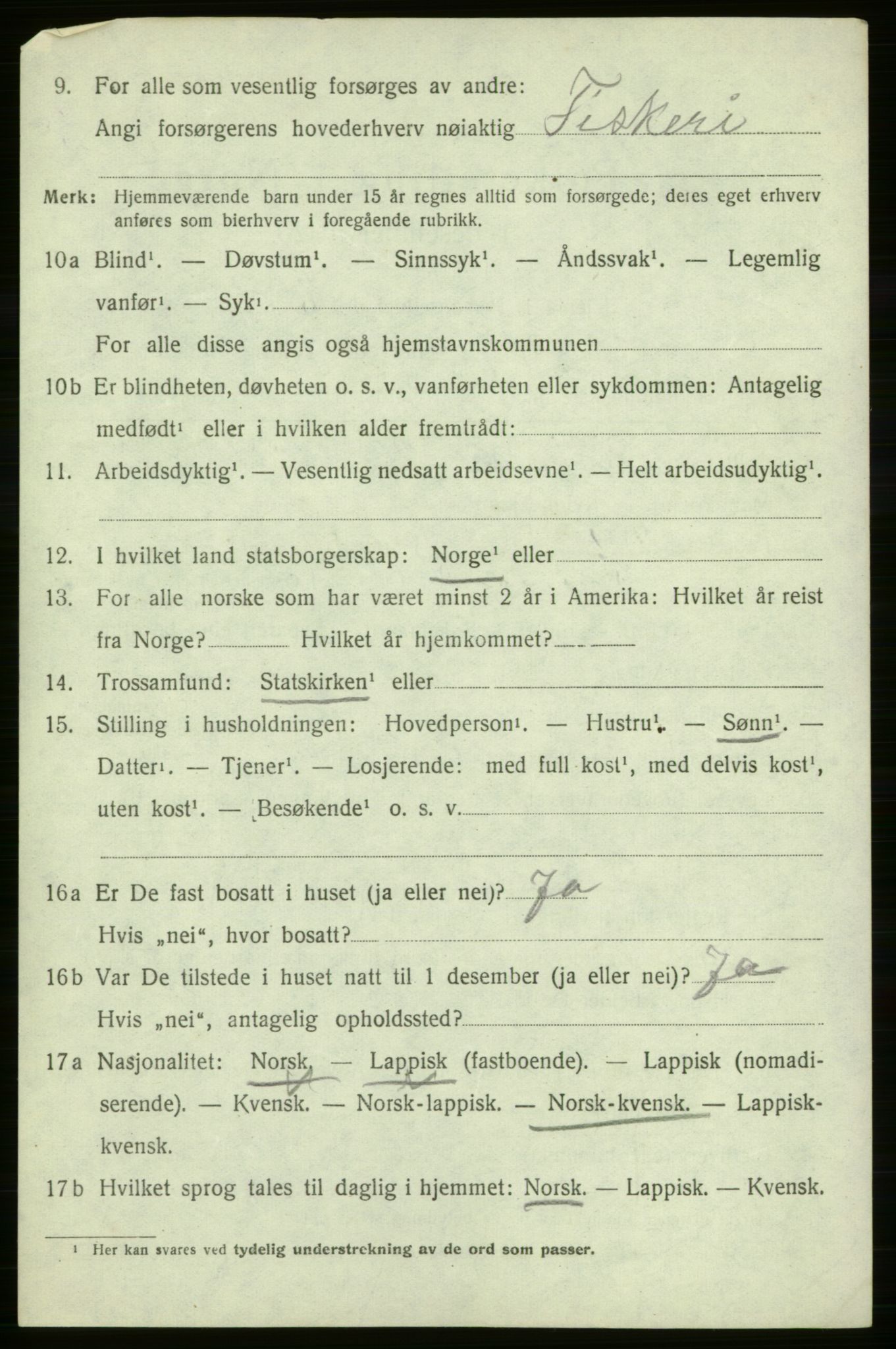 SATØ, 1920 census for Måsøy, 1920, p. 1195